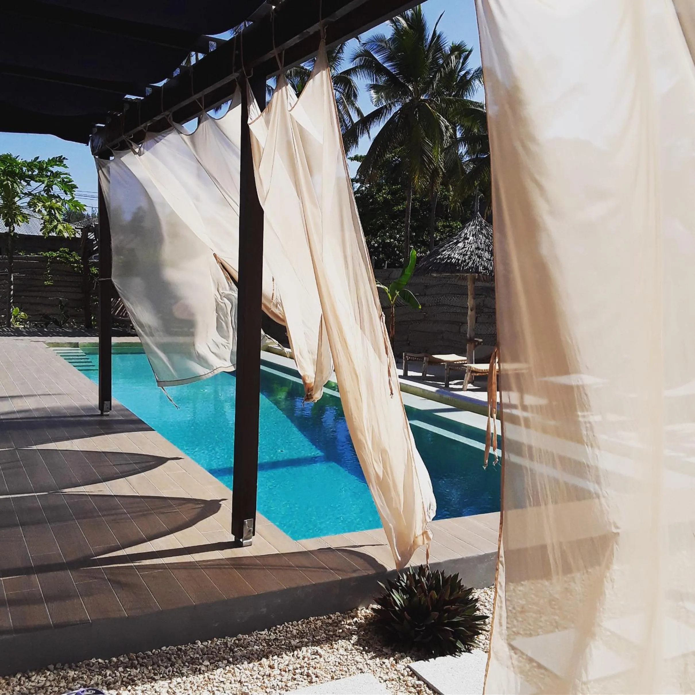 Swimming pool in Villa Huruma