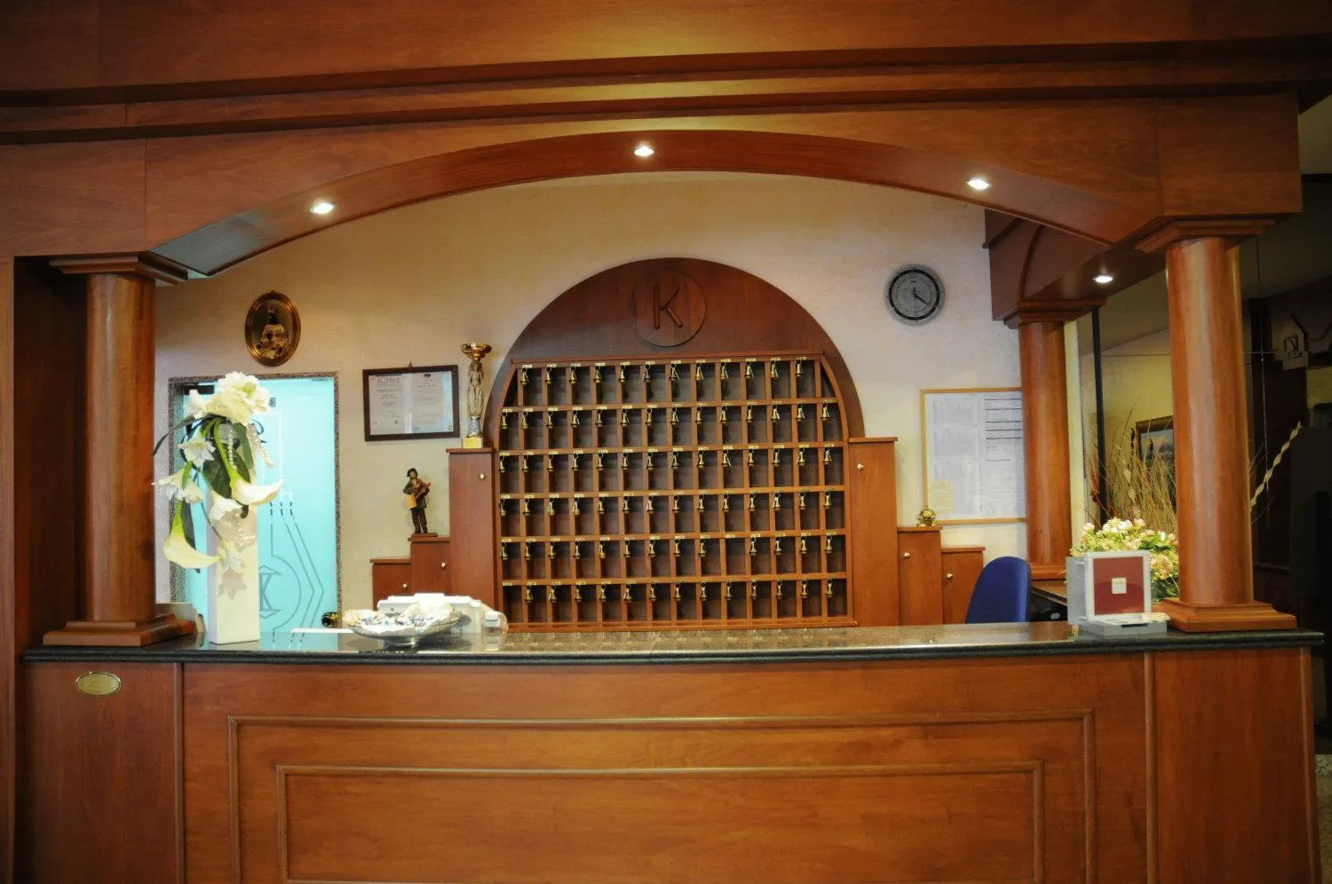 Lobby or reception in Hotel Kiris