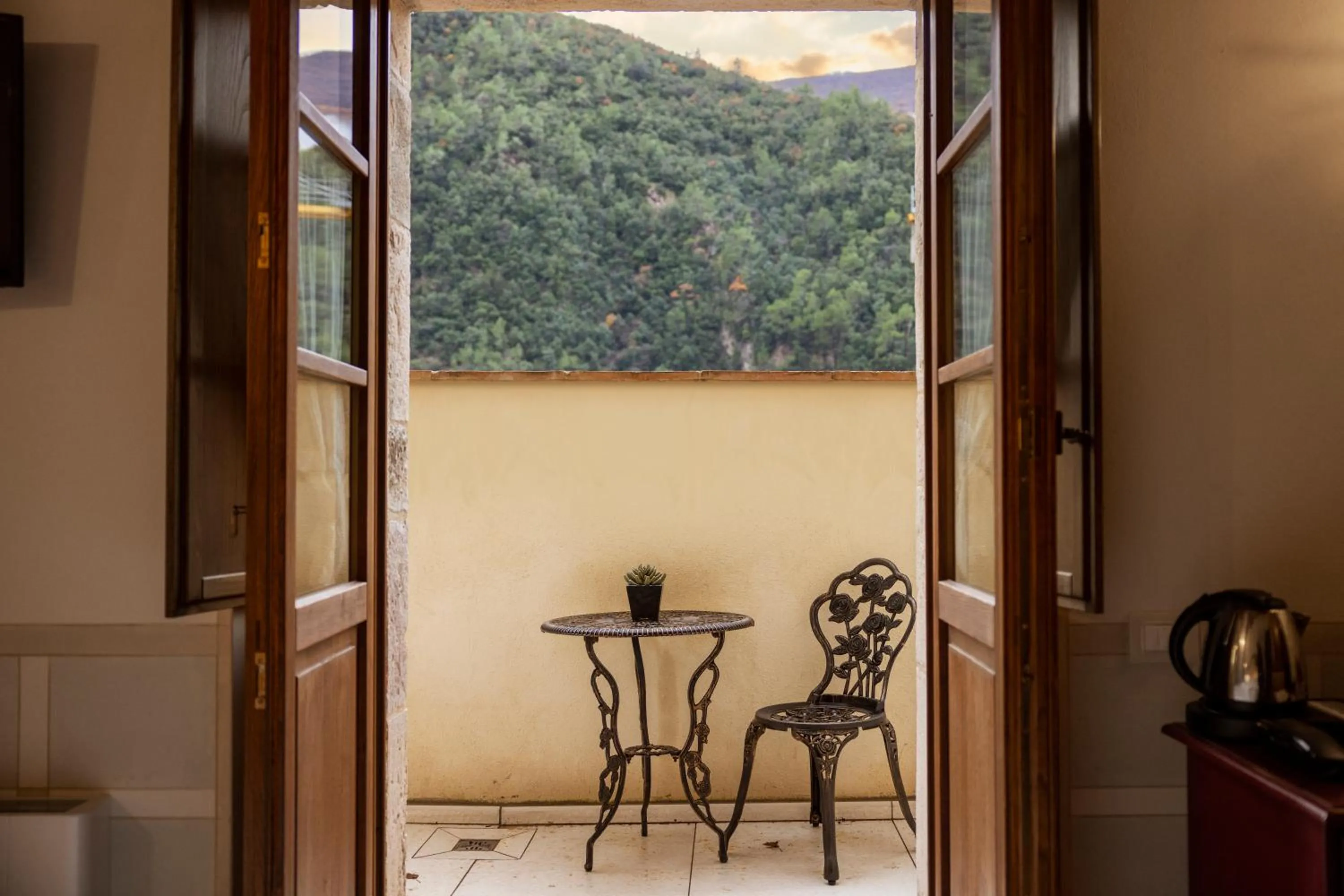 Balcony/Terrace in Torre Del Nera Albergo diffuso & Spa