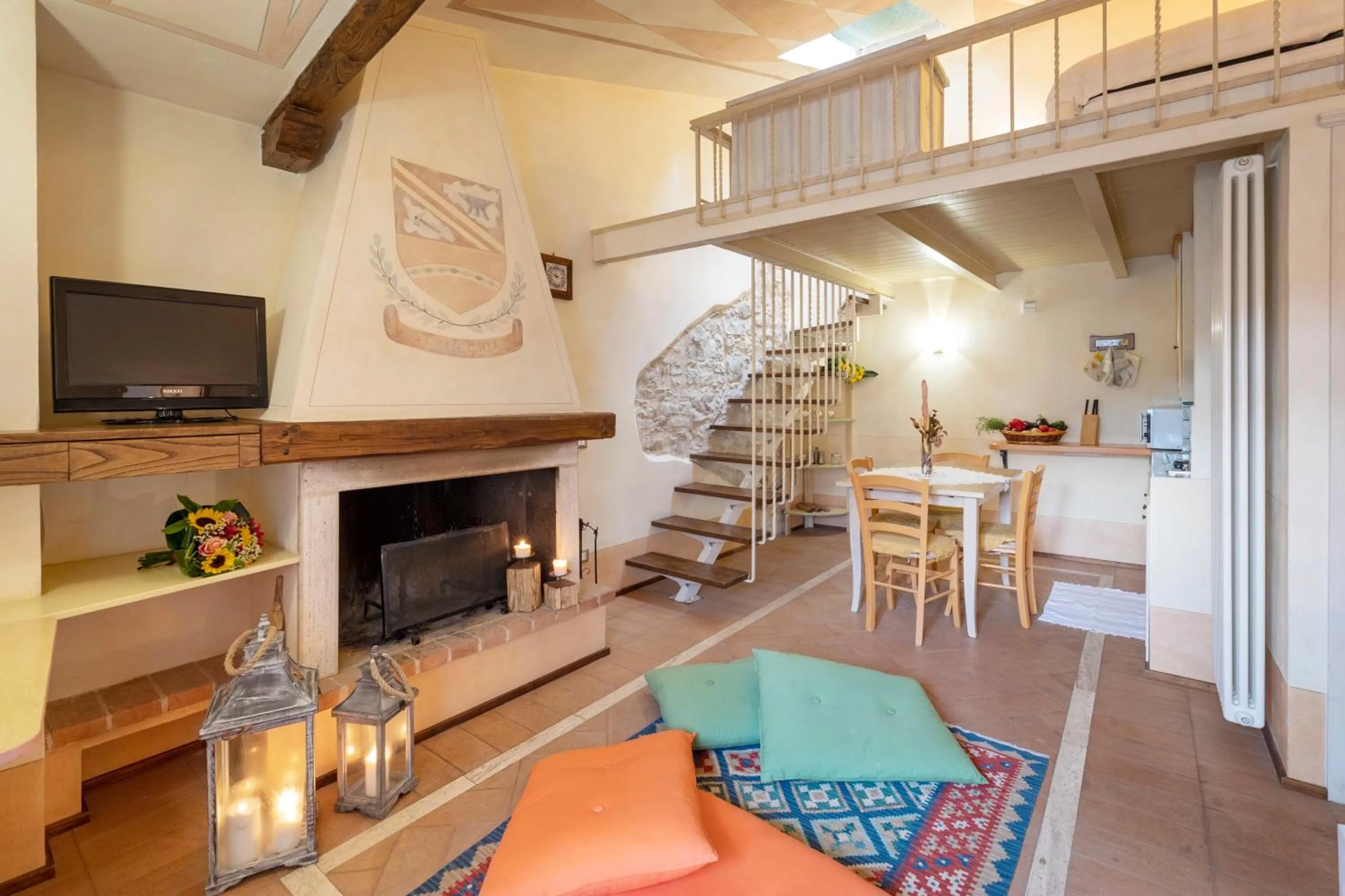 Seating area in Torre Del Nera Albergo diffuso & Spa