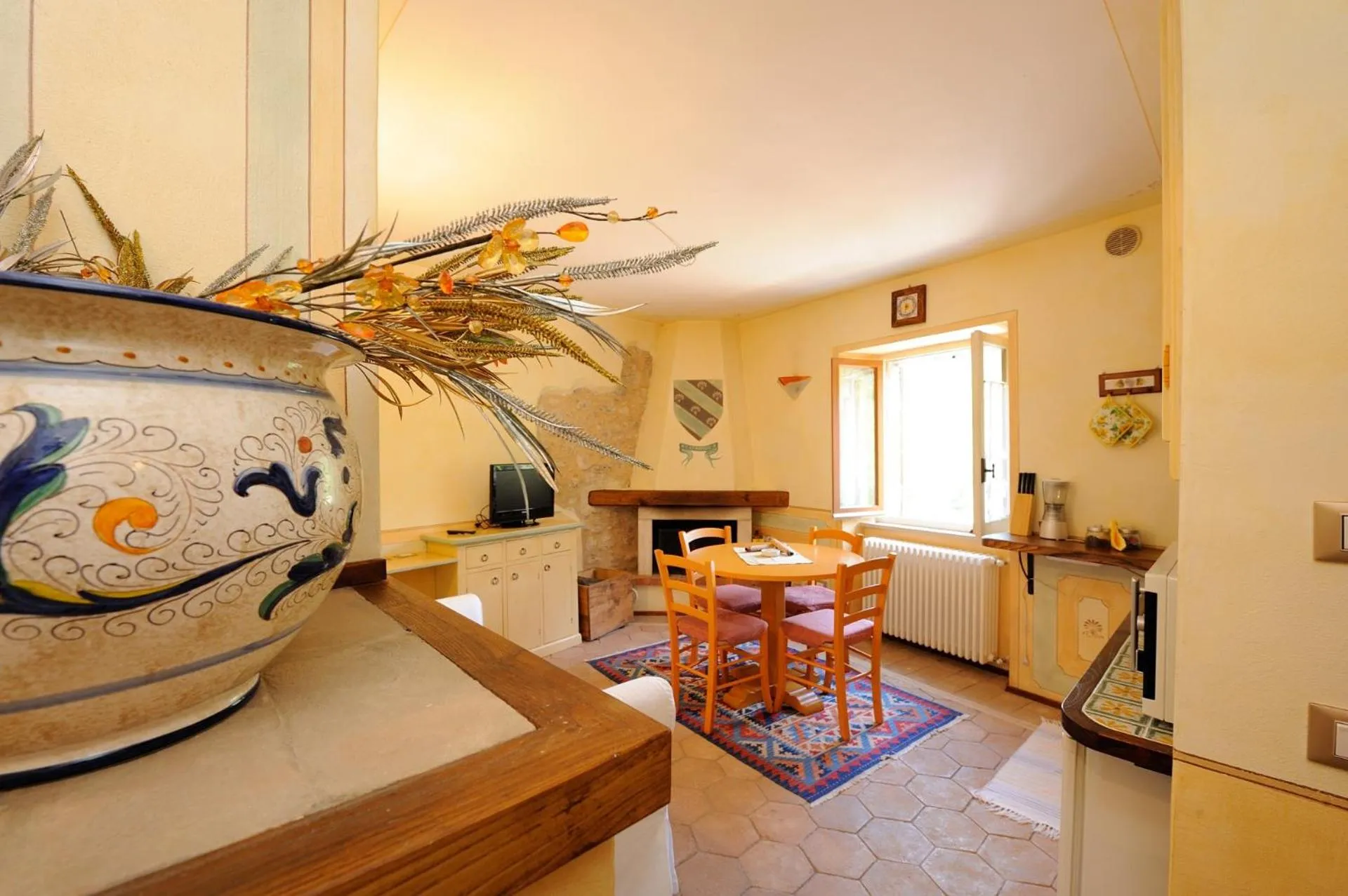 Living room in Torre Del Nera Albergo diffuso & Spa