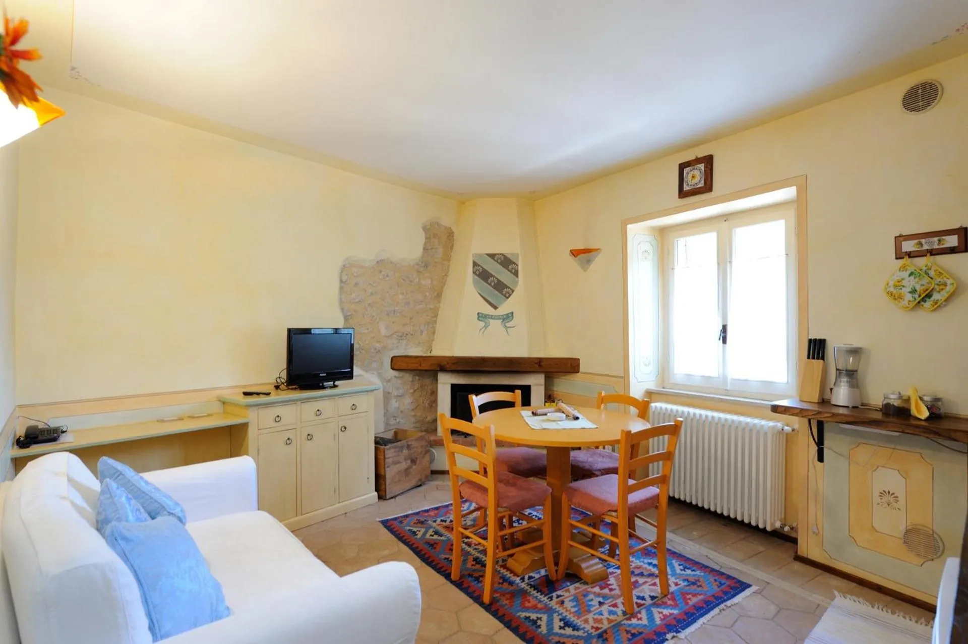 Living room in Torre Del Nera Albergo diffuso & Spa