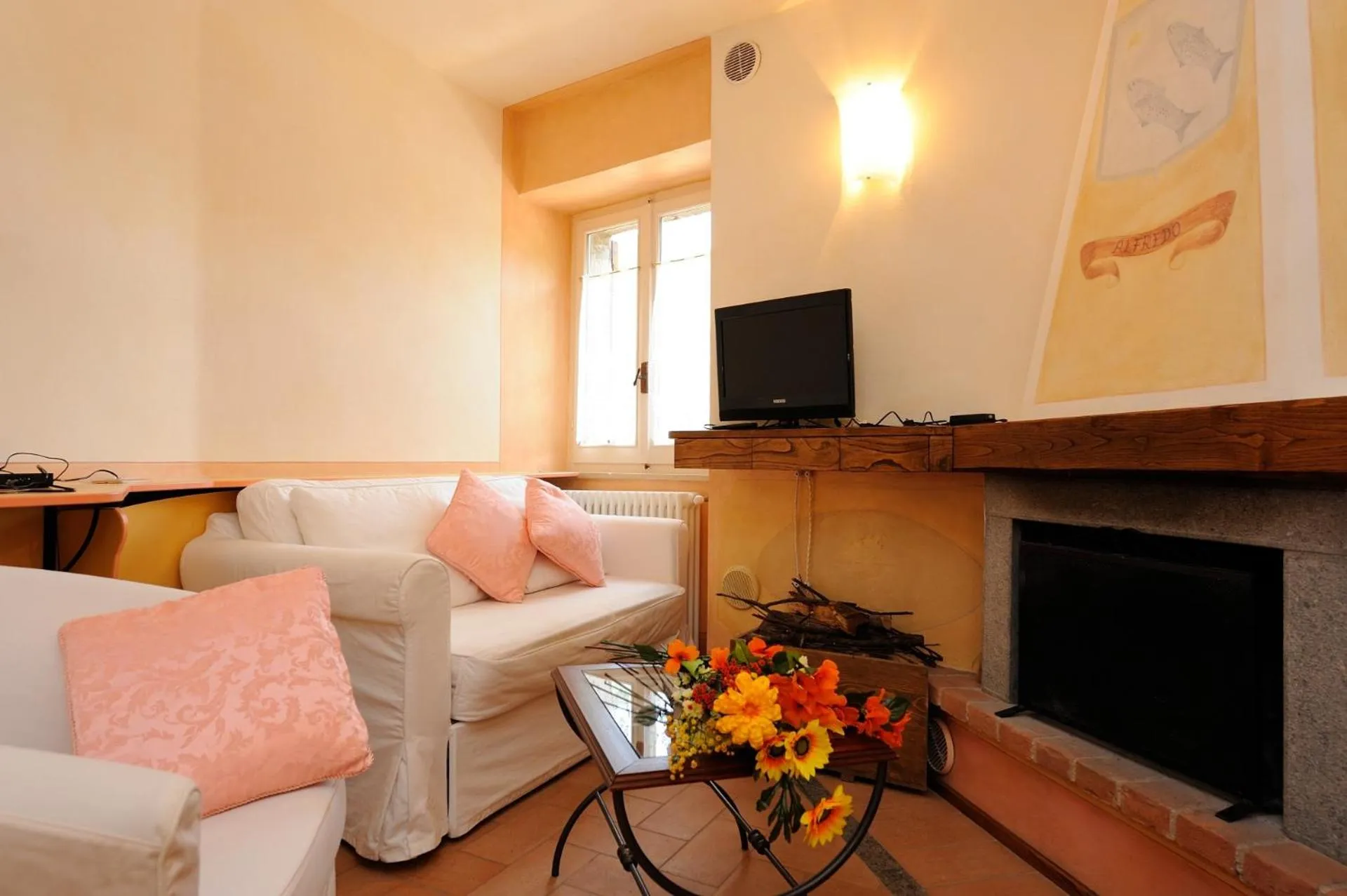 Living room in Torre Del Nera Albergo diffuso & Spa