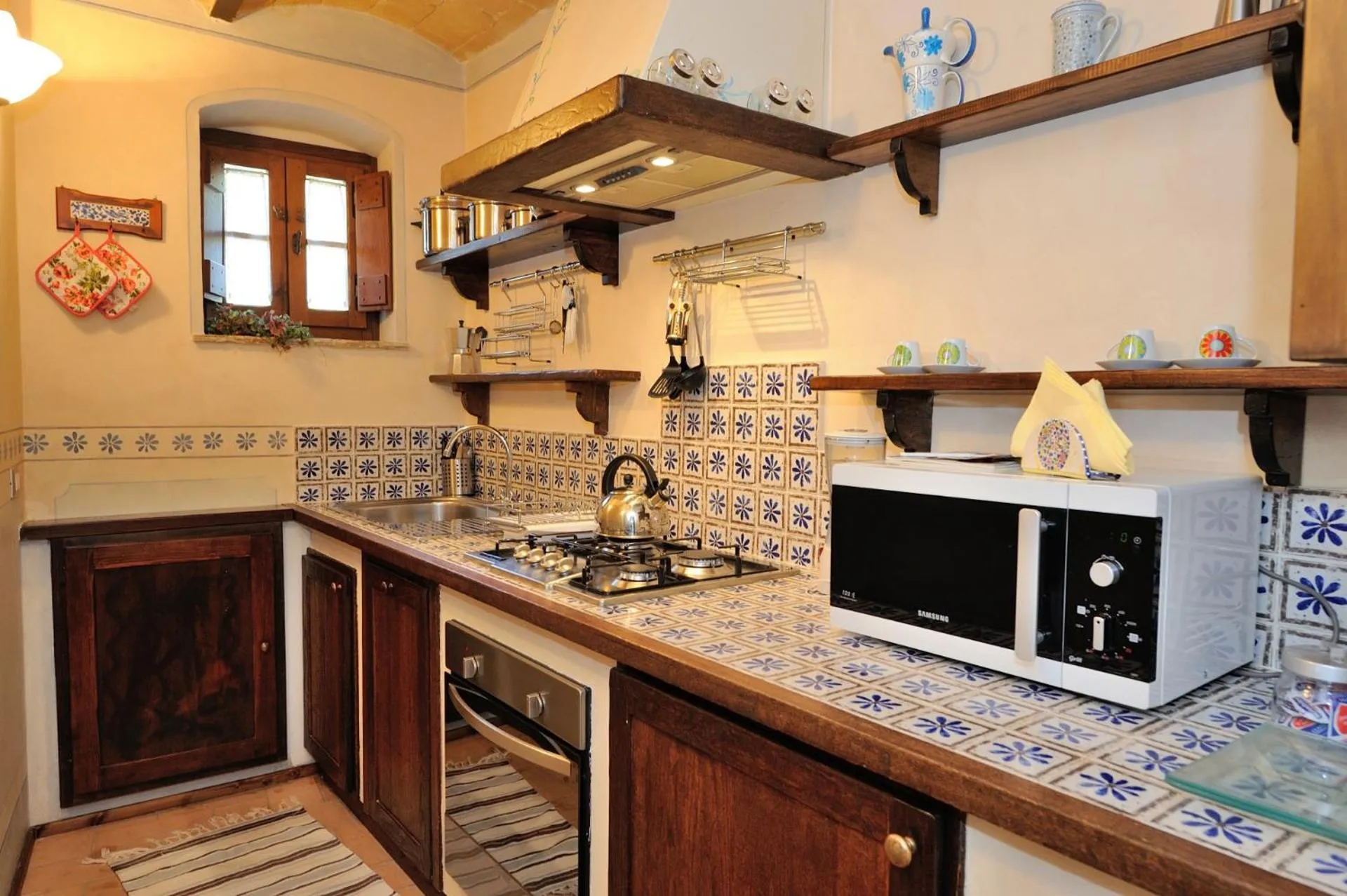 Kitchen or kitchenette in Torre Del Nera Albergo diffuso & Spa