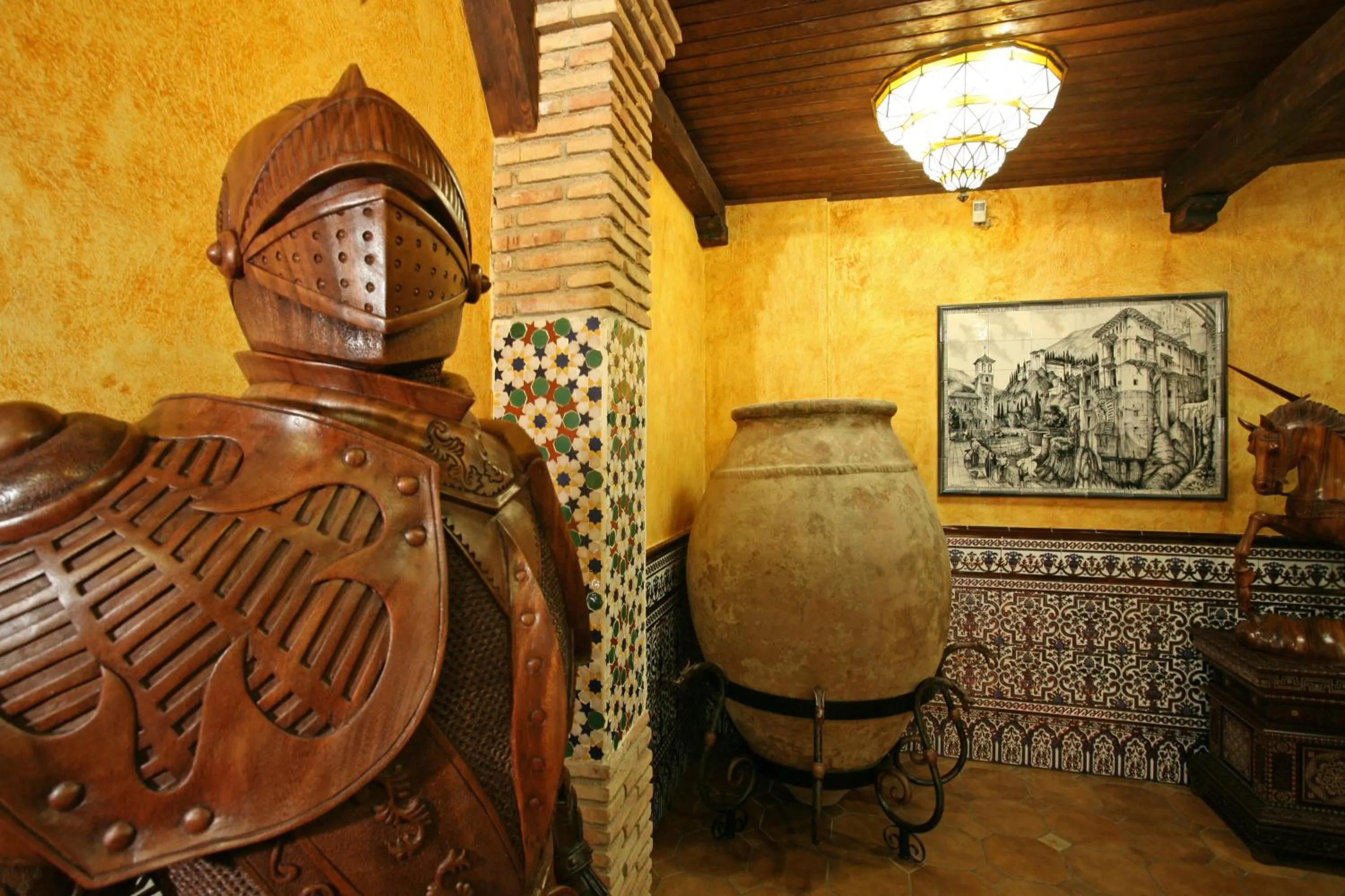 Decorative detail in Casa de Reyes