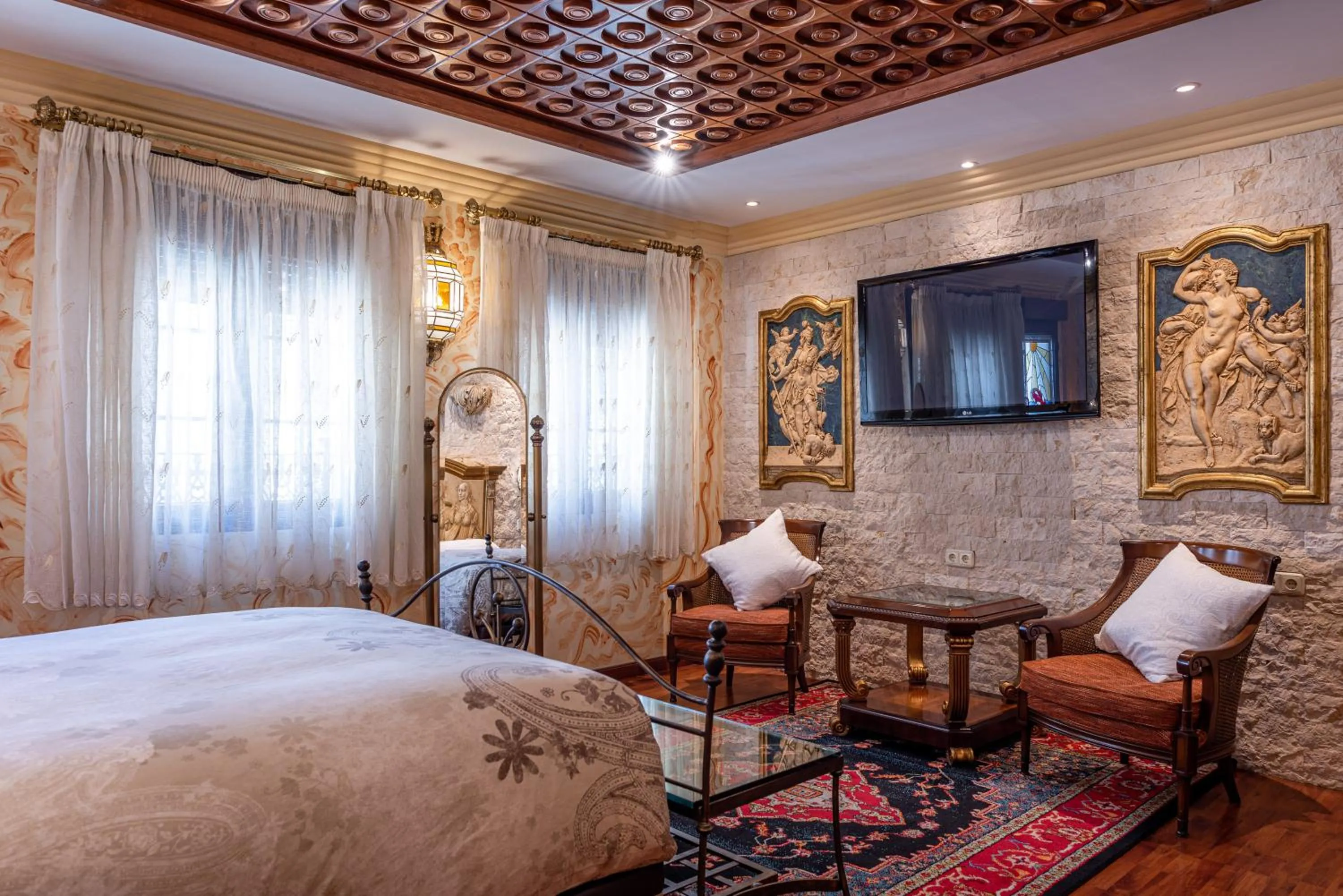 Photo of the whole room, Bed in Casa de Reyes