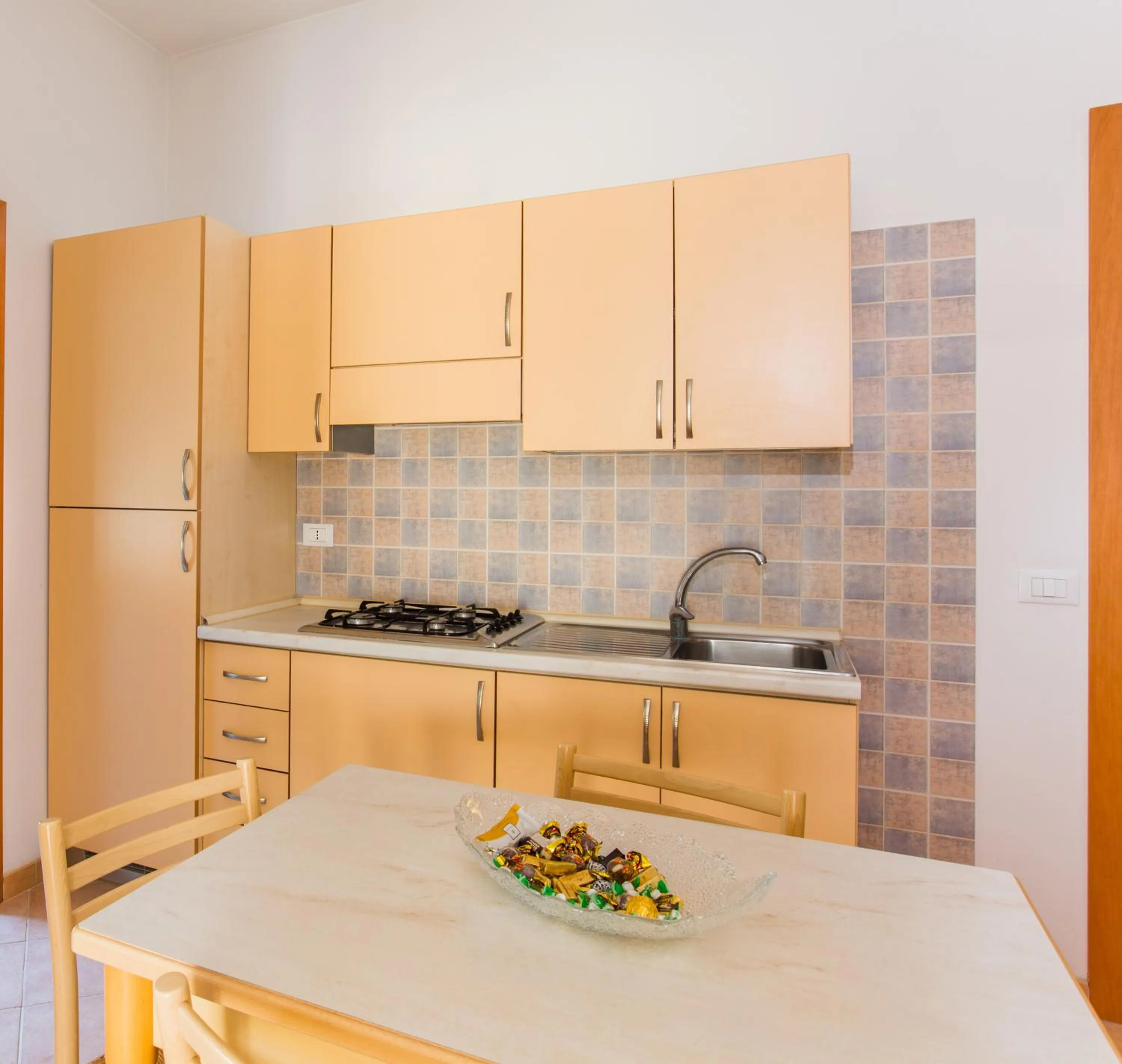 Kitchen or kitchenette in Residence Fontana Vecchia