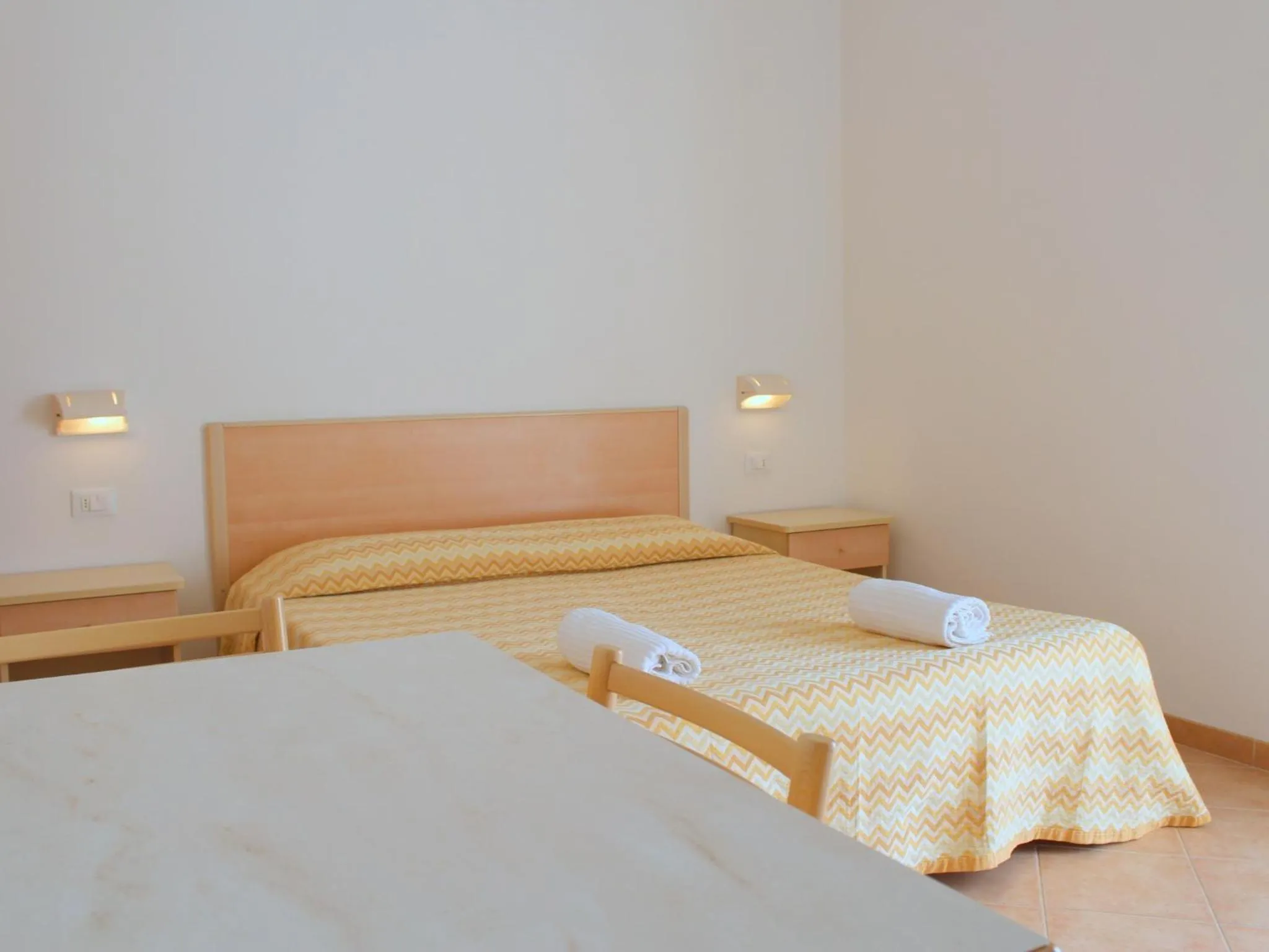 Living room, Bed in Residence Fontana Vecchia