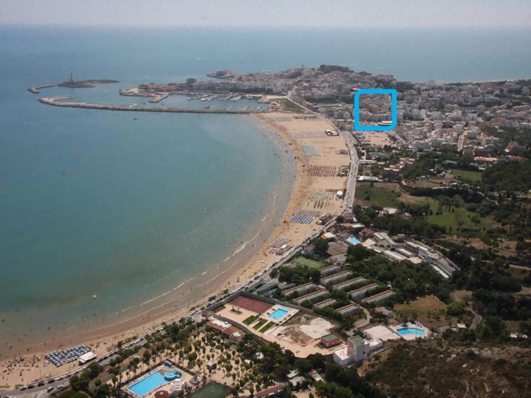 Bird's eye view in Residence Fontana Vecchia