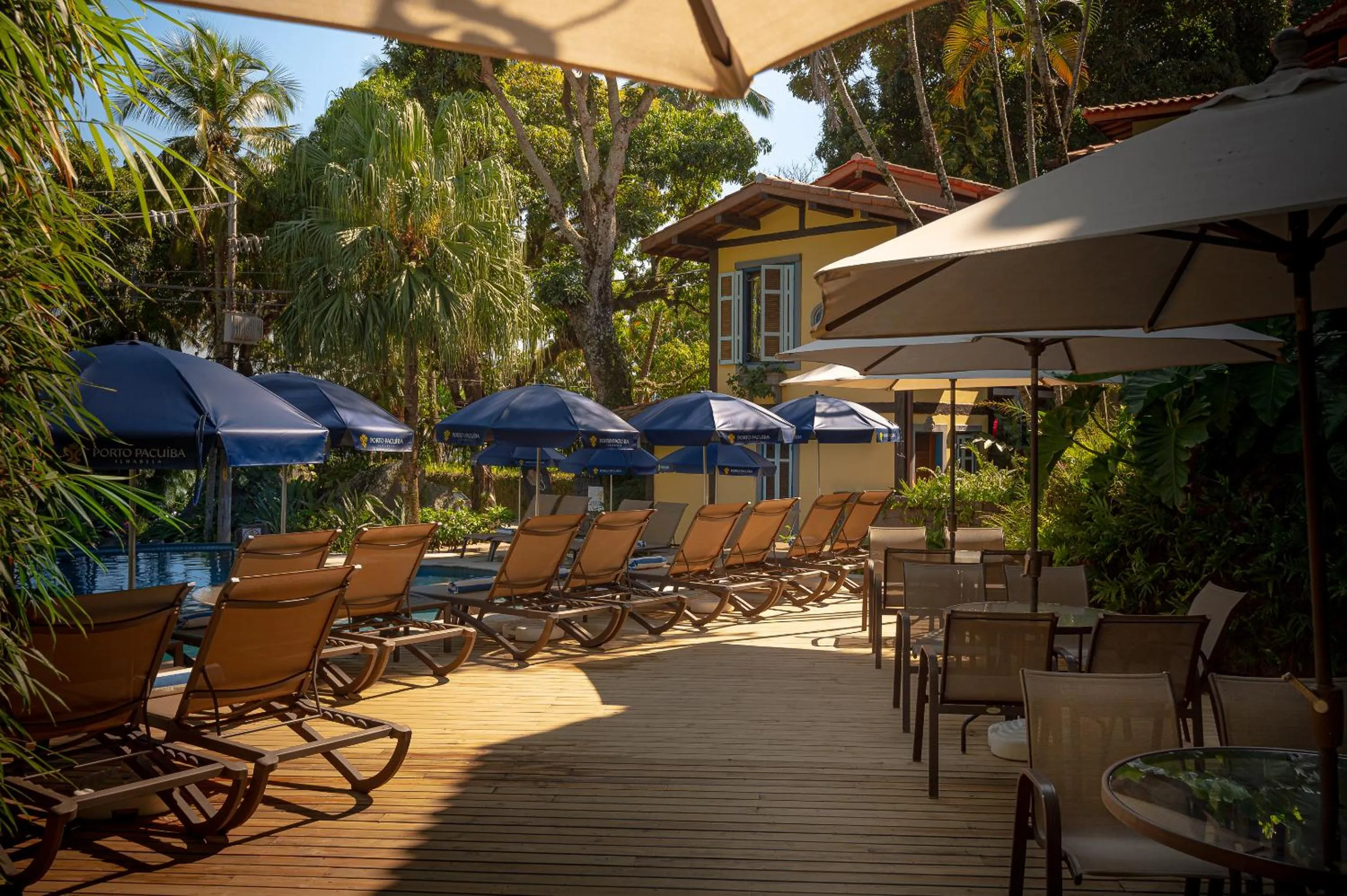 Pool view in Porto Pacuíba Hotel