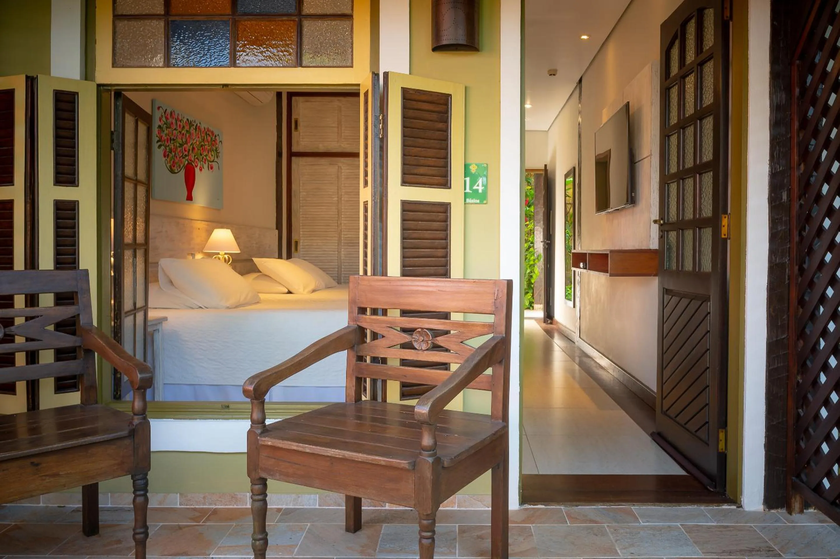 Bedroom in Porto Pacuíba Hotel