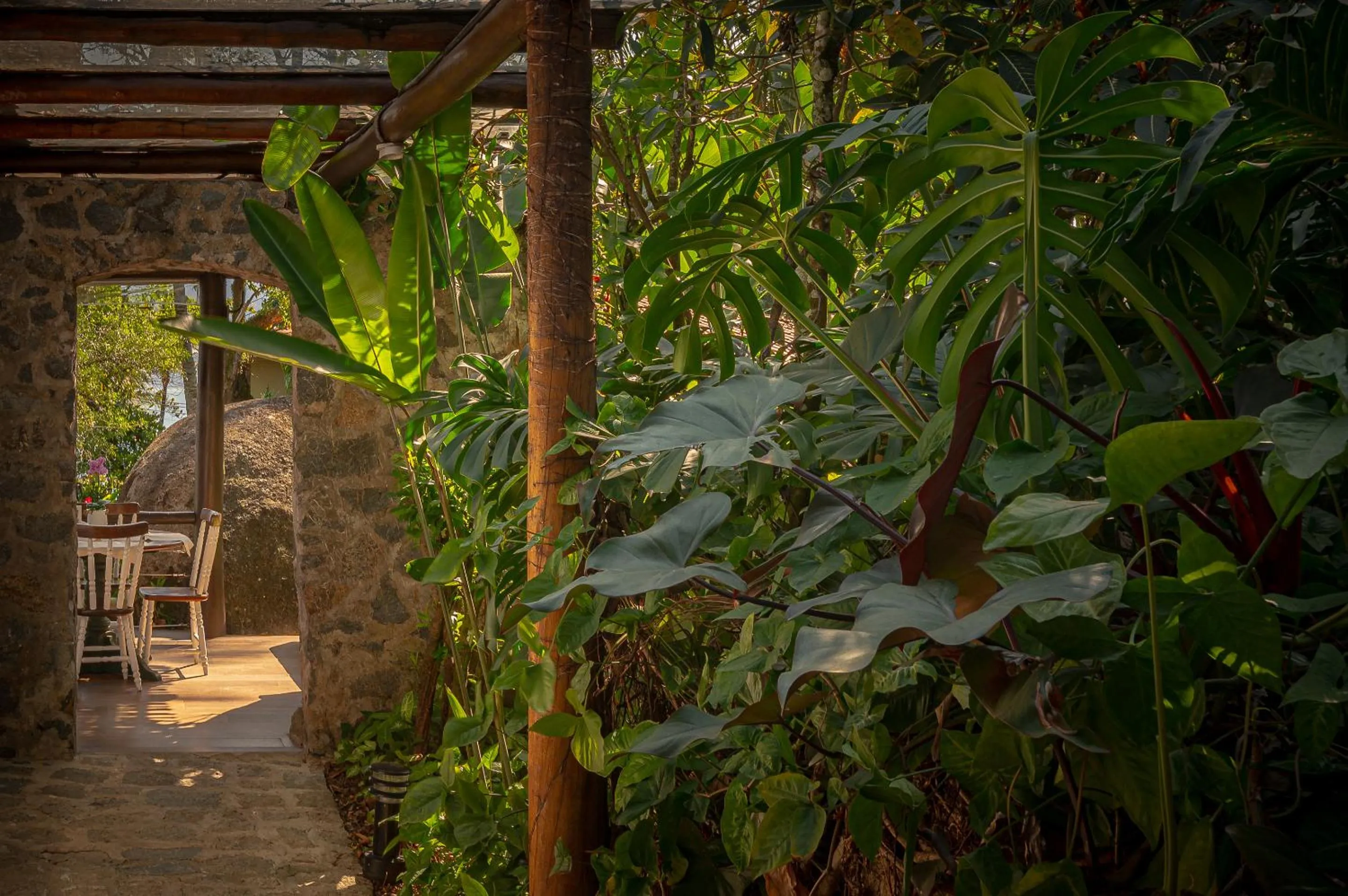 Garden in Porto Pacuíba Hotel