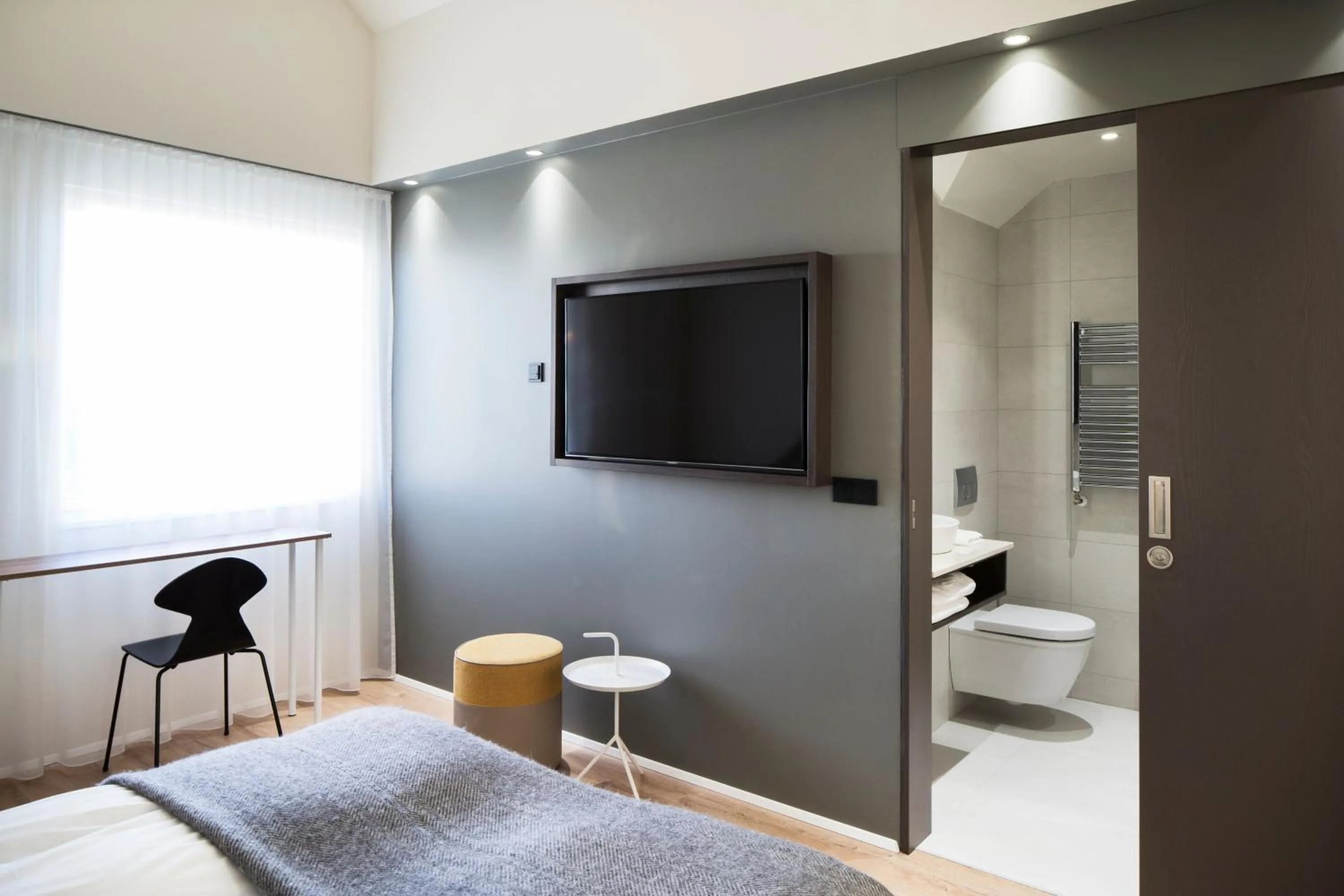 Bed in Hotel Berg by Keflavik Airport