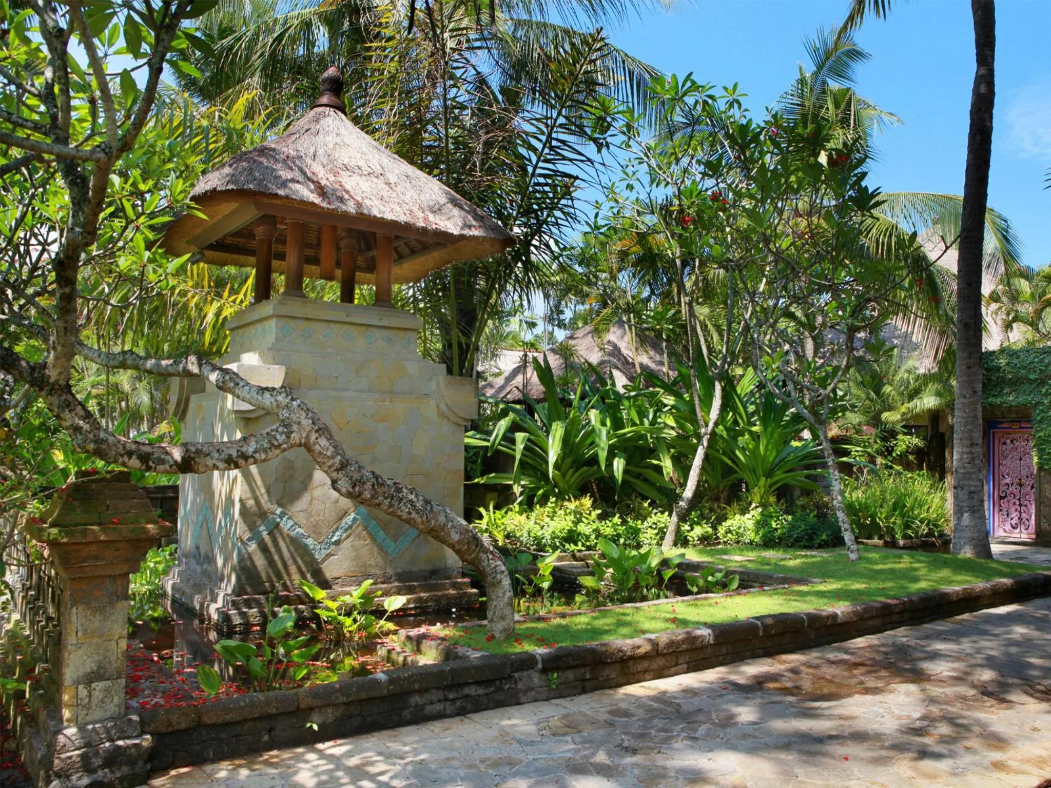 Facade/entrance in The Royal Beach Seminyak Bali