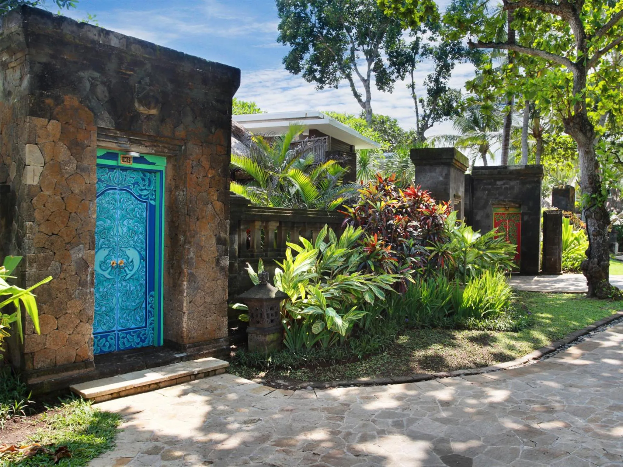 Facade/entrance in The Royal Beach Seminyak Bali