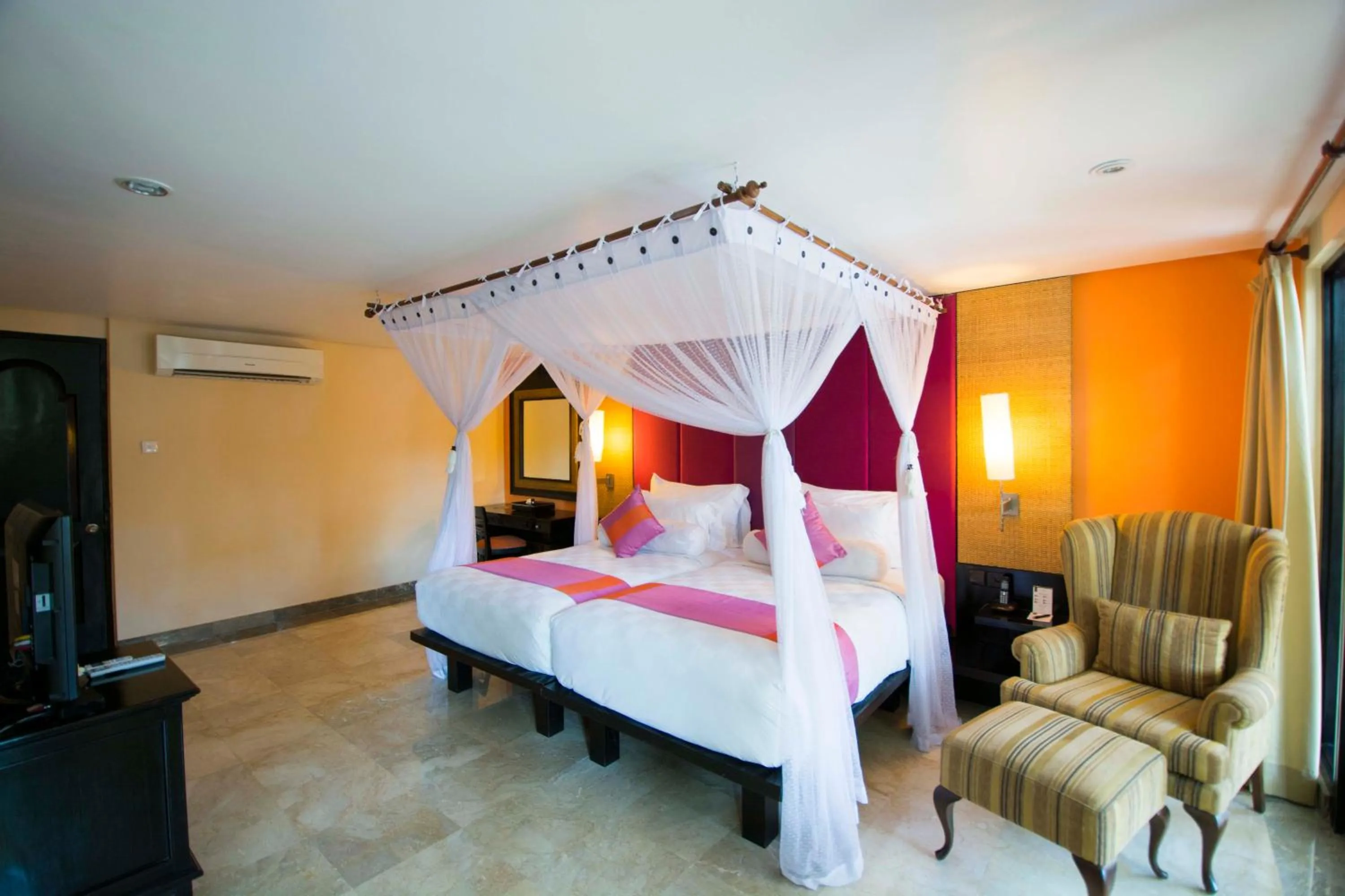 Bed in The Royal Beach Seminyak Bali