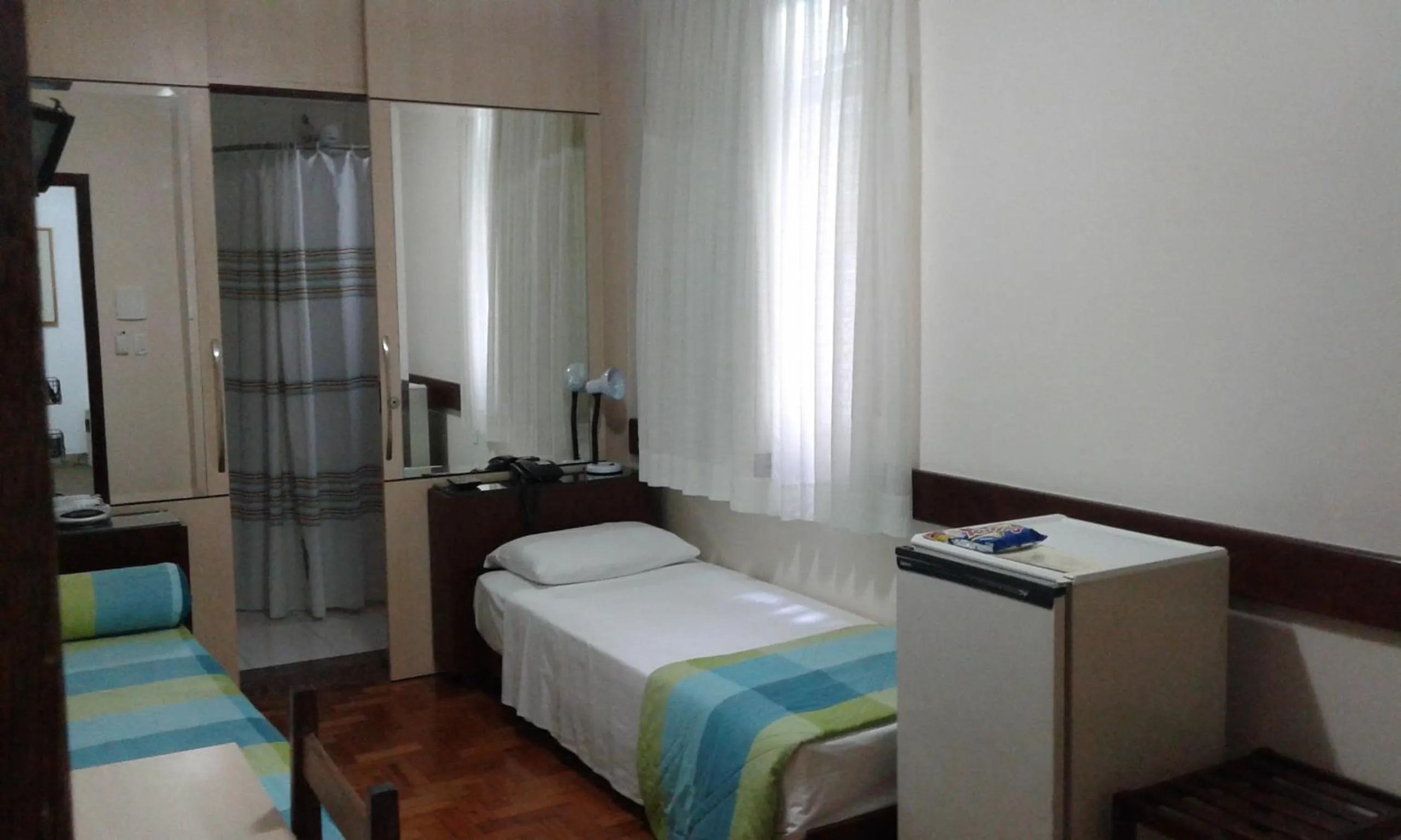 Bed in Hotel São Bento