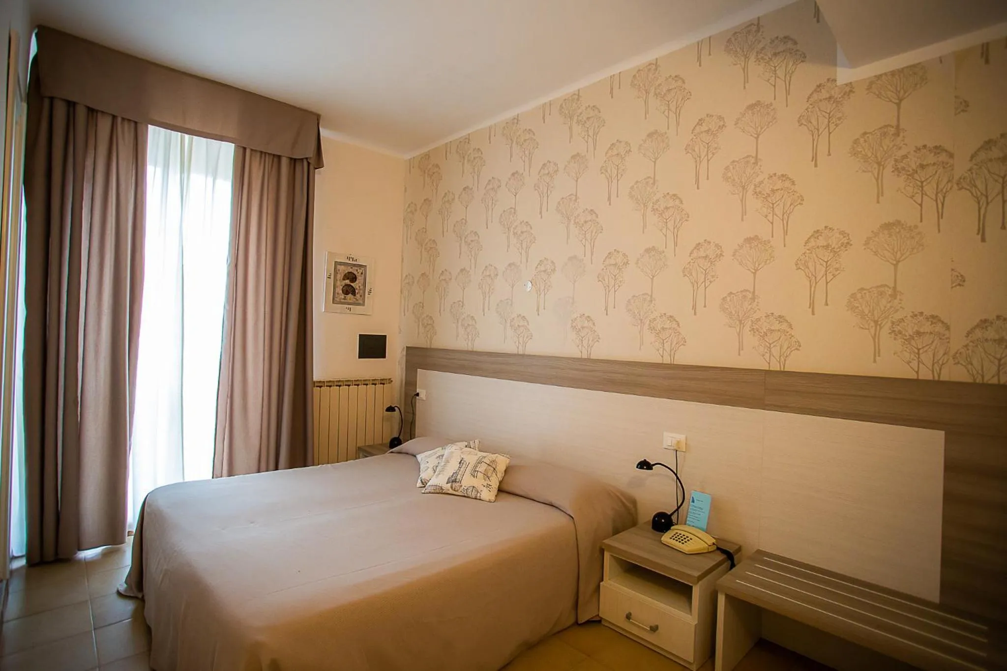Bed in Hotel Nuovo Al Mare