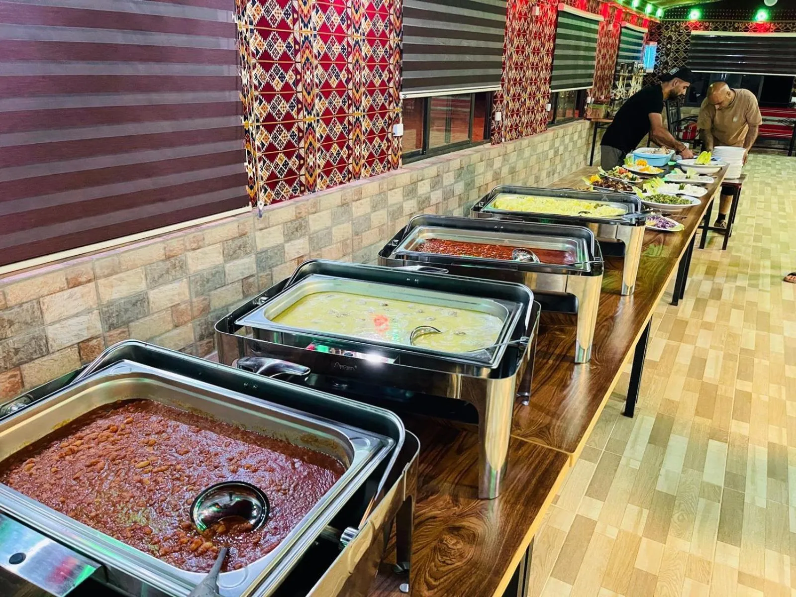 Food in Desert Moon Camp