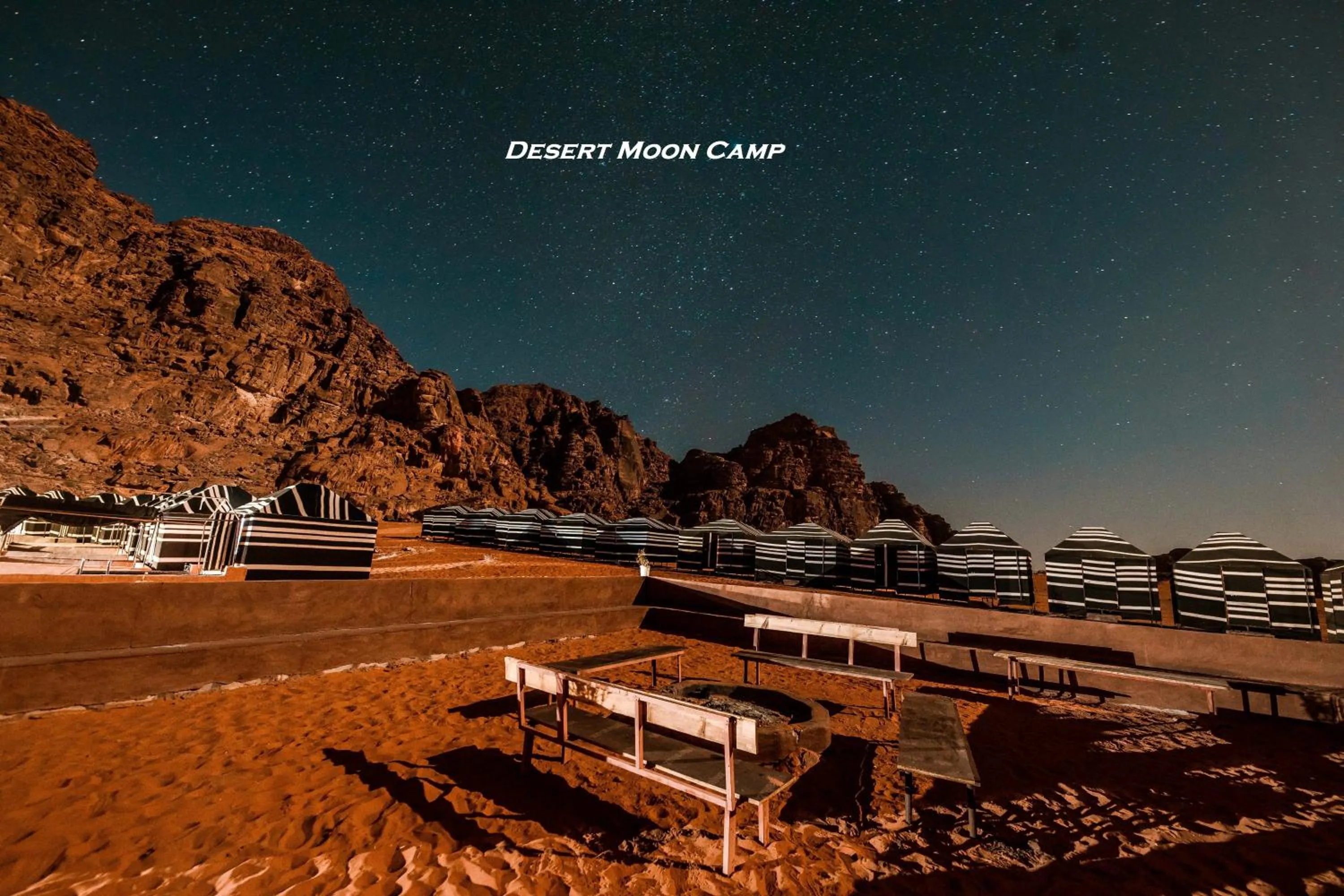 Night in Desert Moon Camp