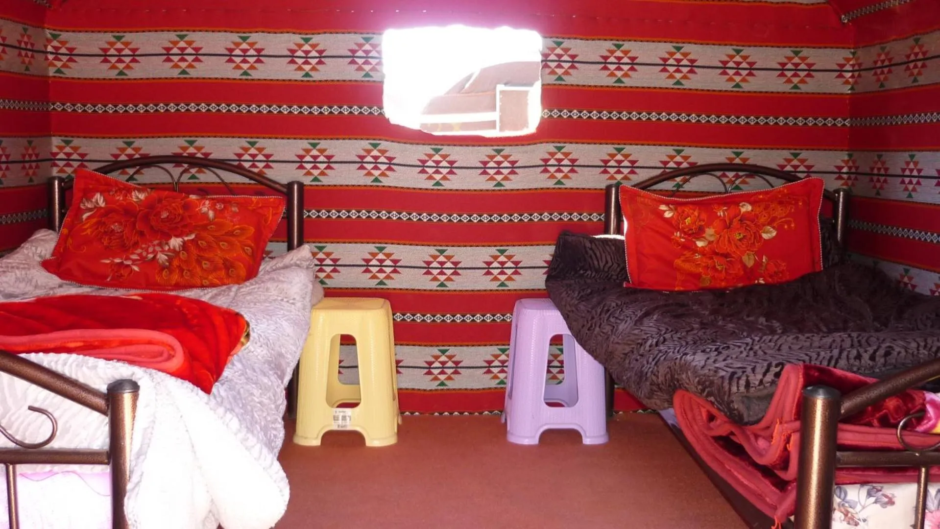 Bed in Desert Moon Camp