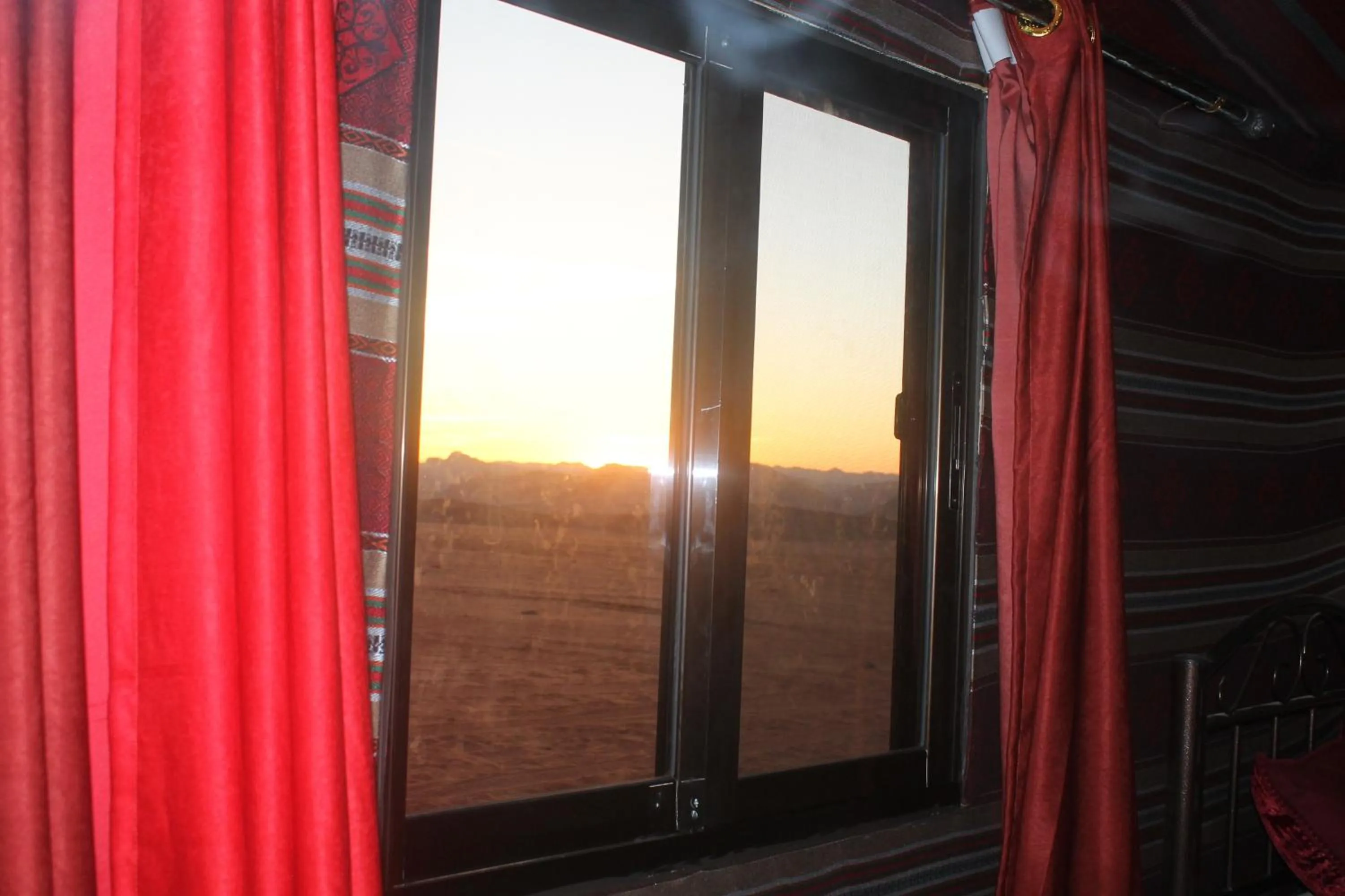 Sunset in Desert Moon Camp