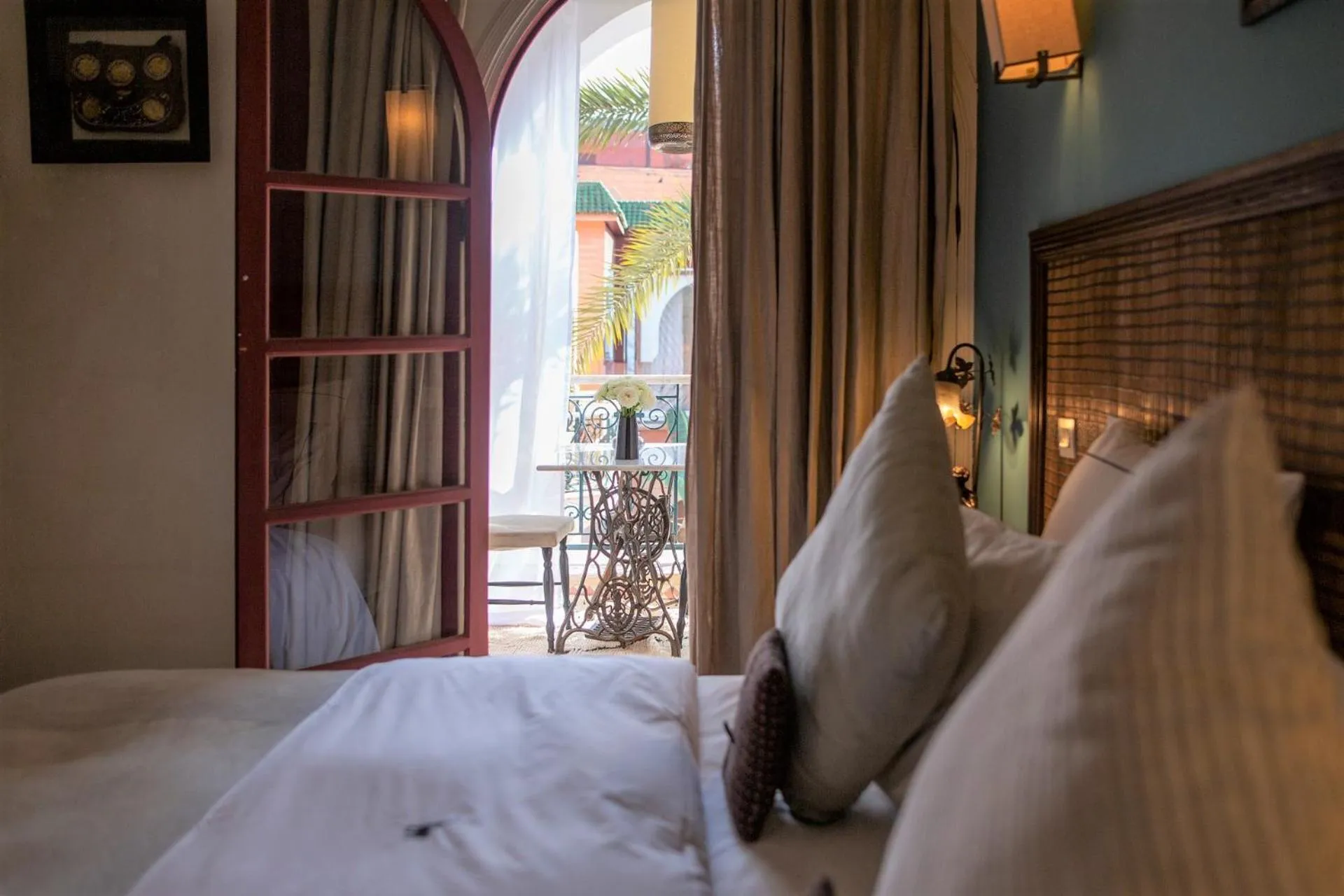 View (from property/room), Bed in Indian Palace