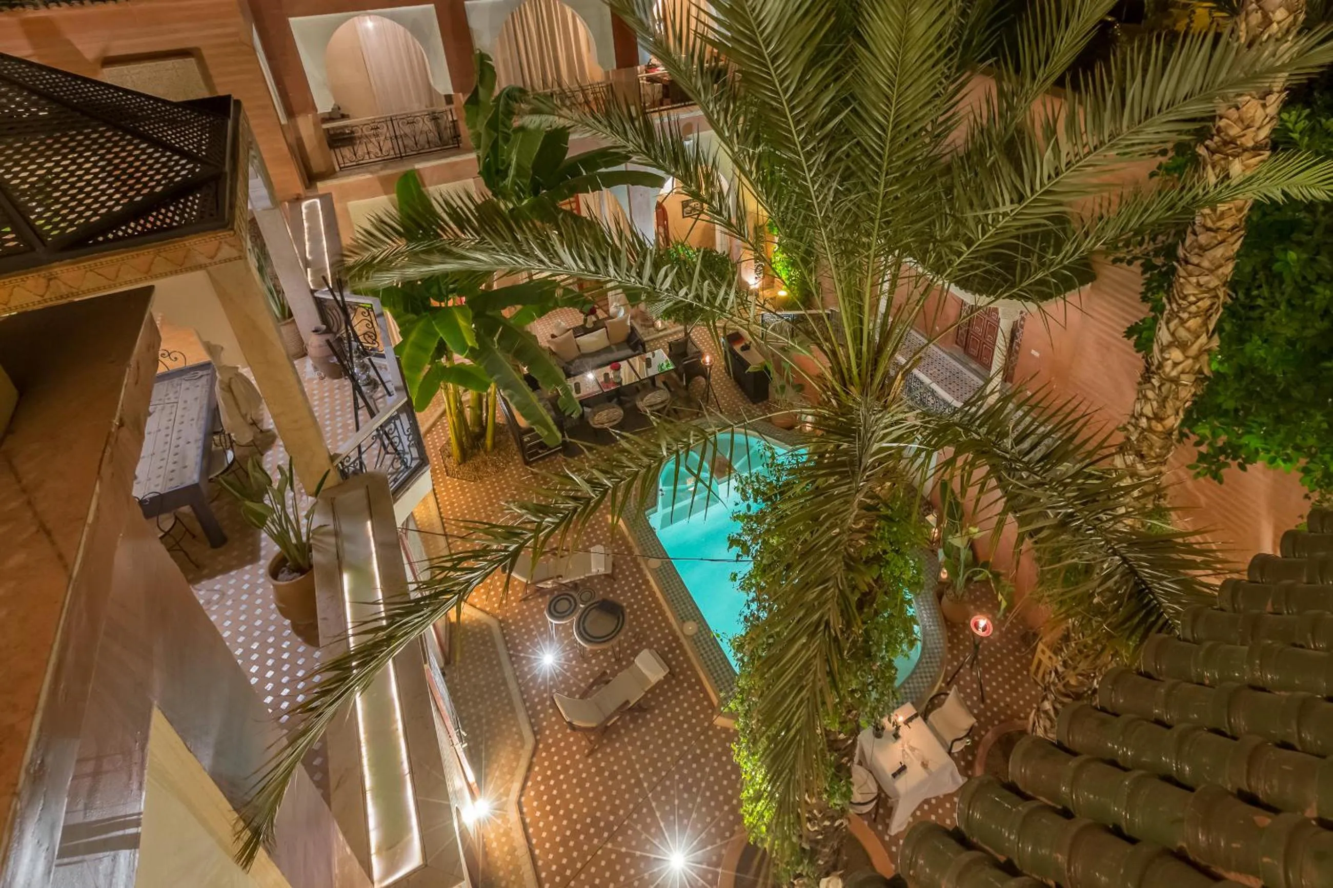 Bird's eye view in Indian Palace