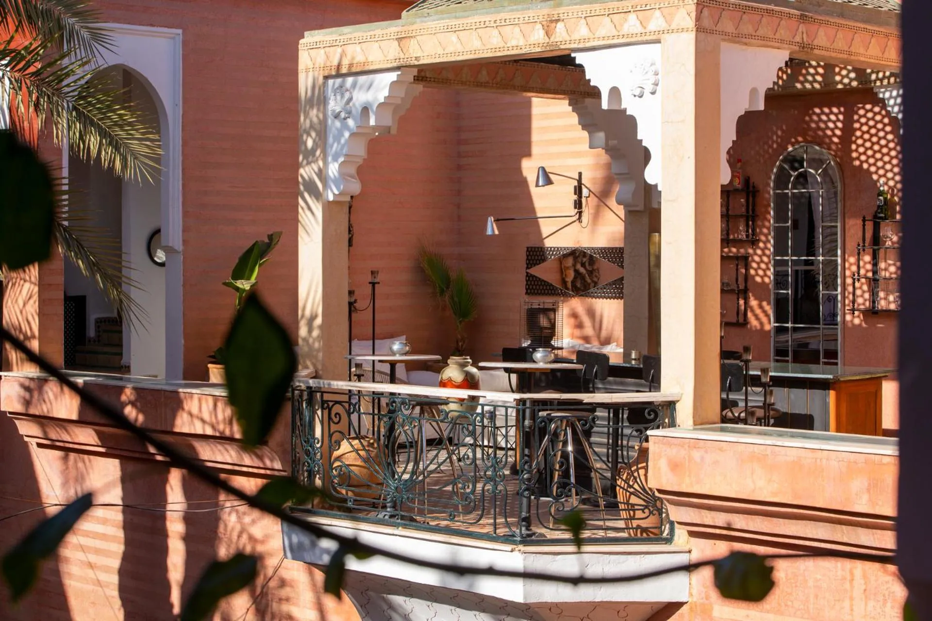 Seating area in Indian Palace