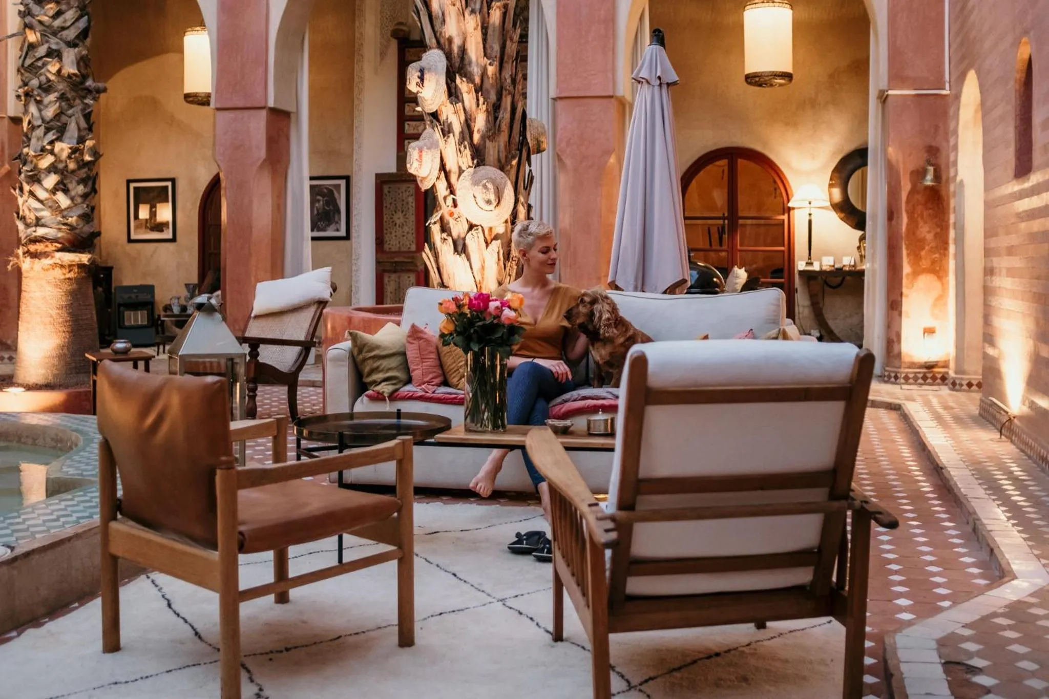 Patio in Indian Palace