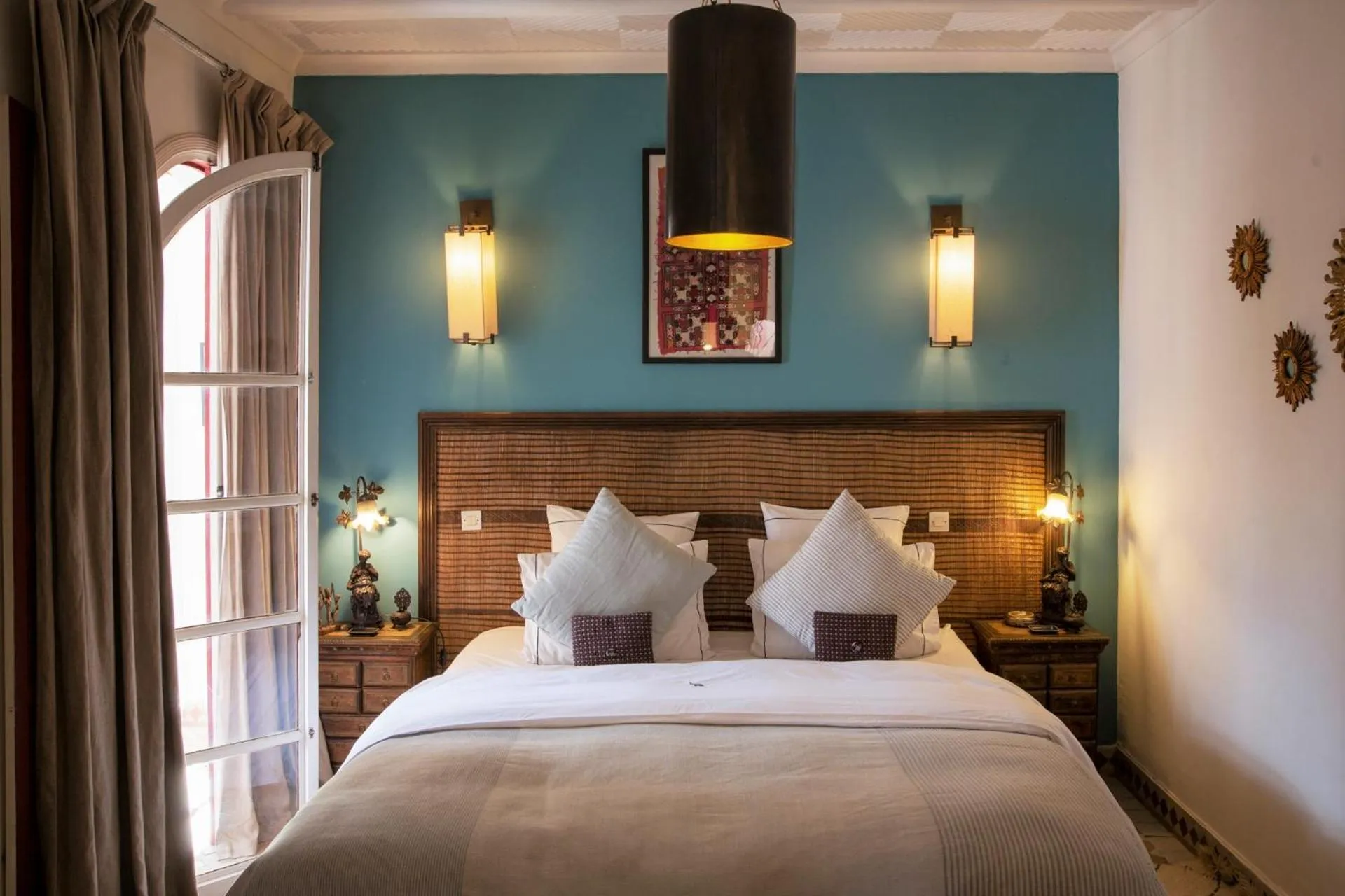 Bedroom, Bed in Indian Palace