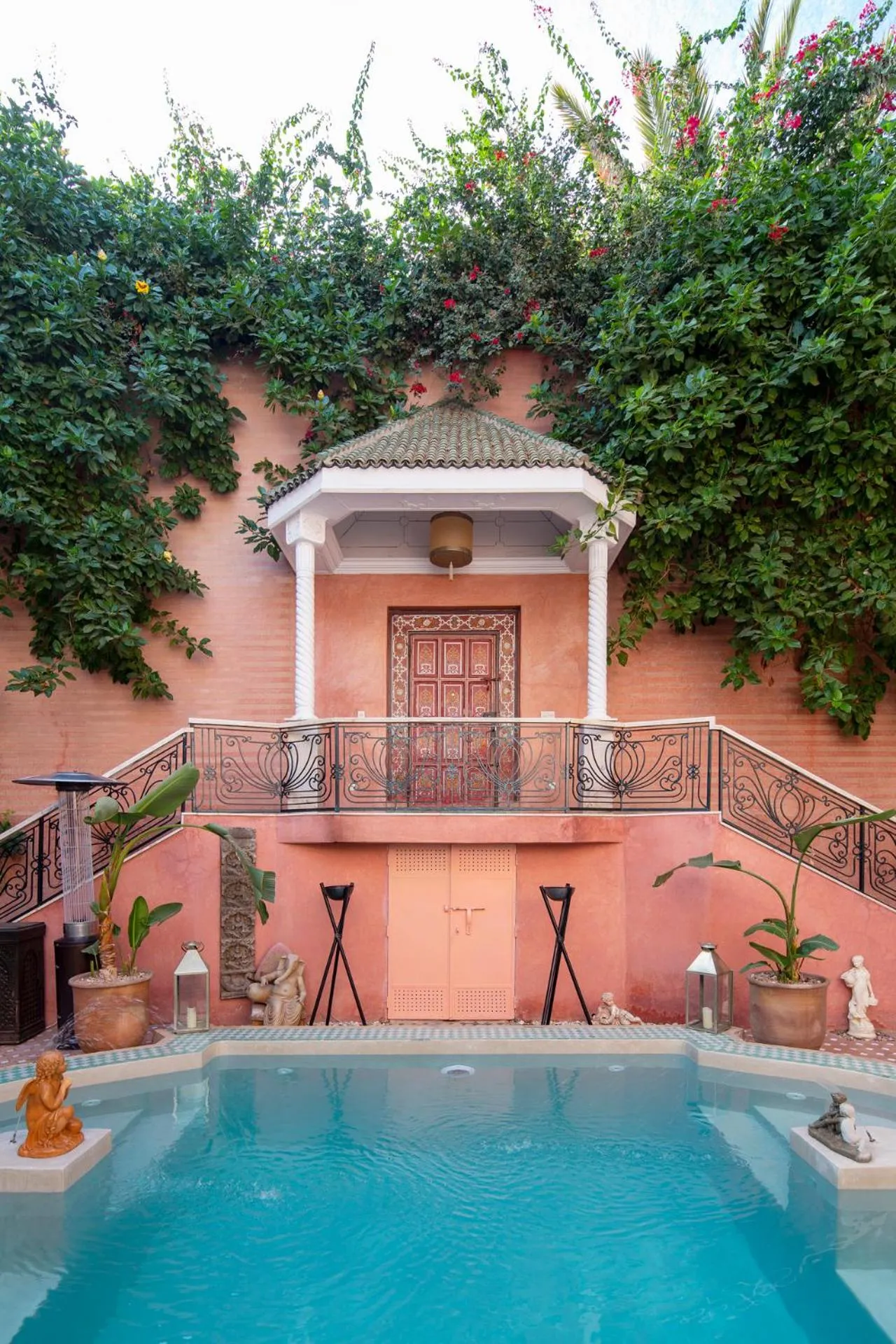 Patio in Indian Palace