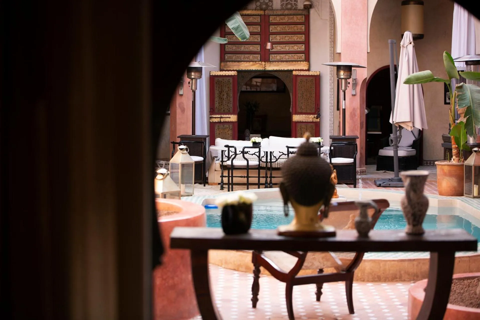 Patio in Indian Palace