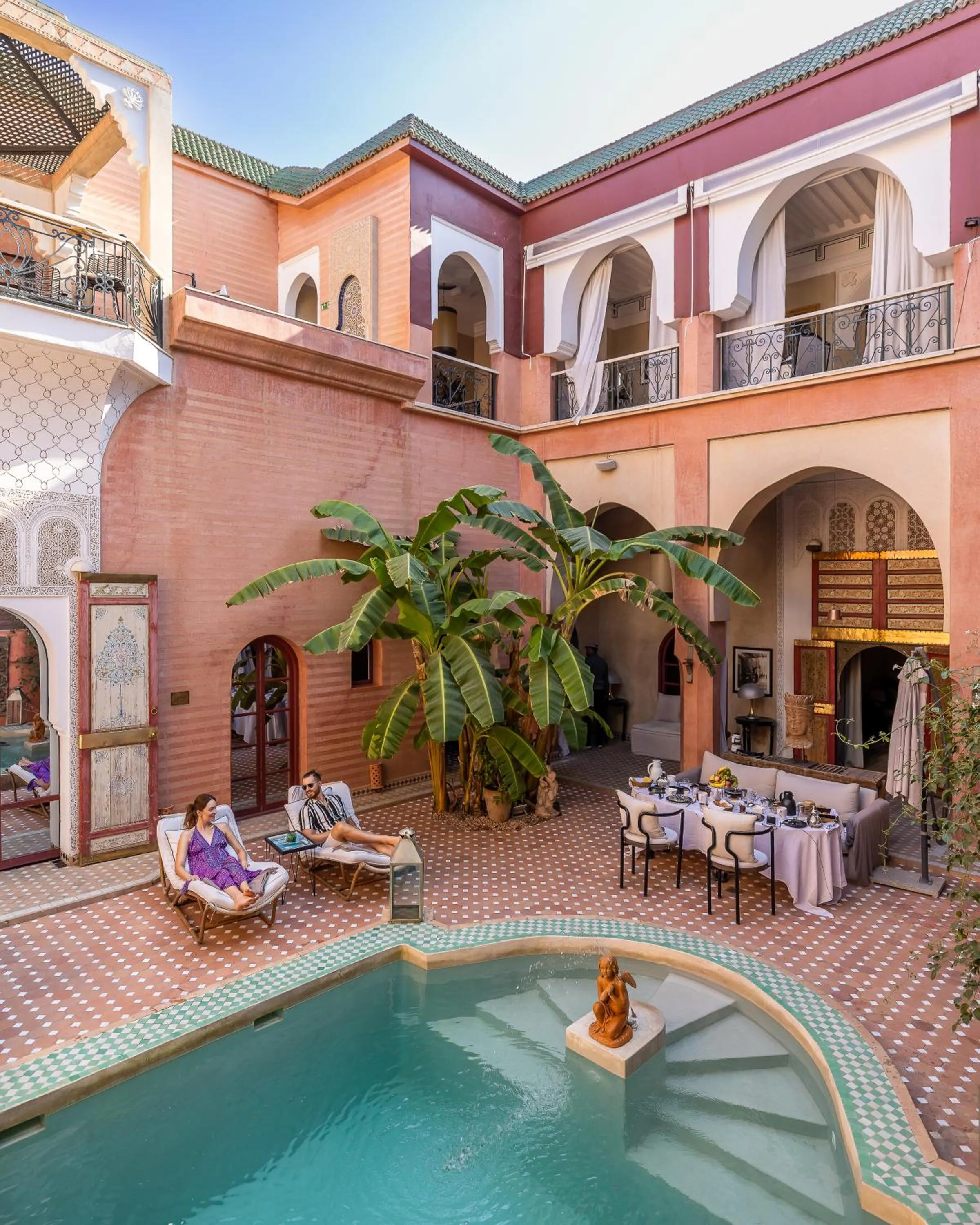 Swimming pool in Indian Palace