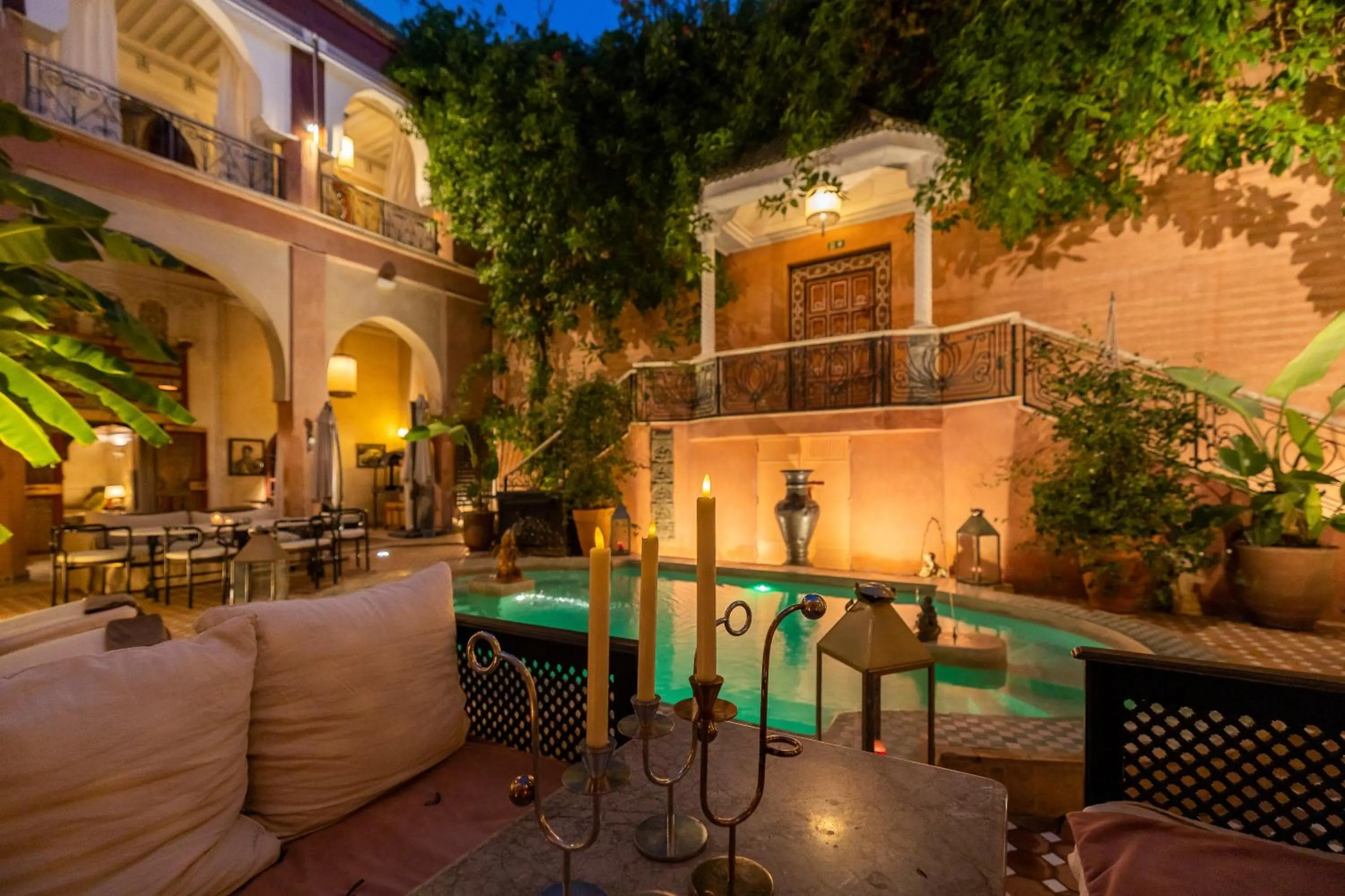 Patio in Indian Palace