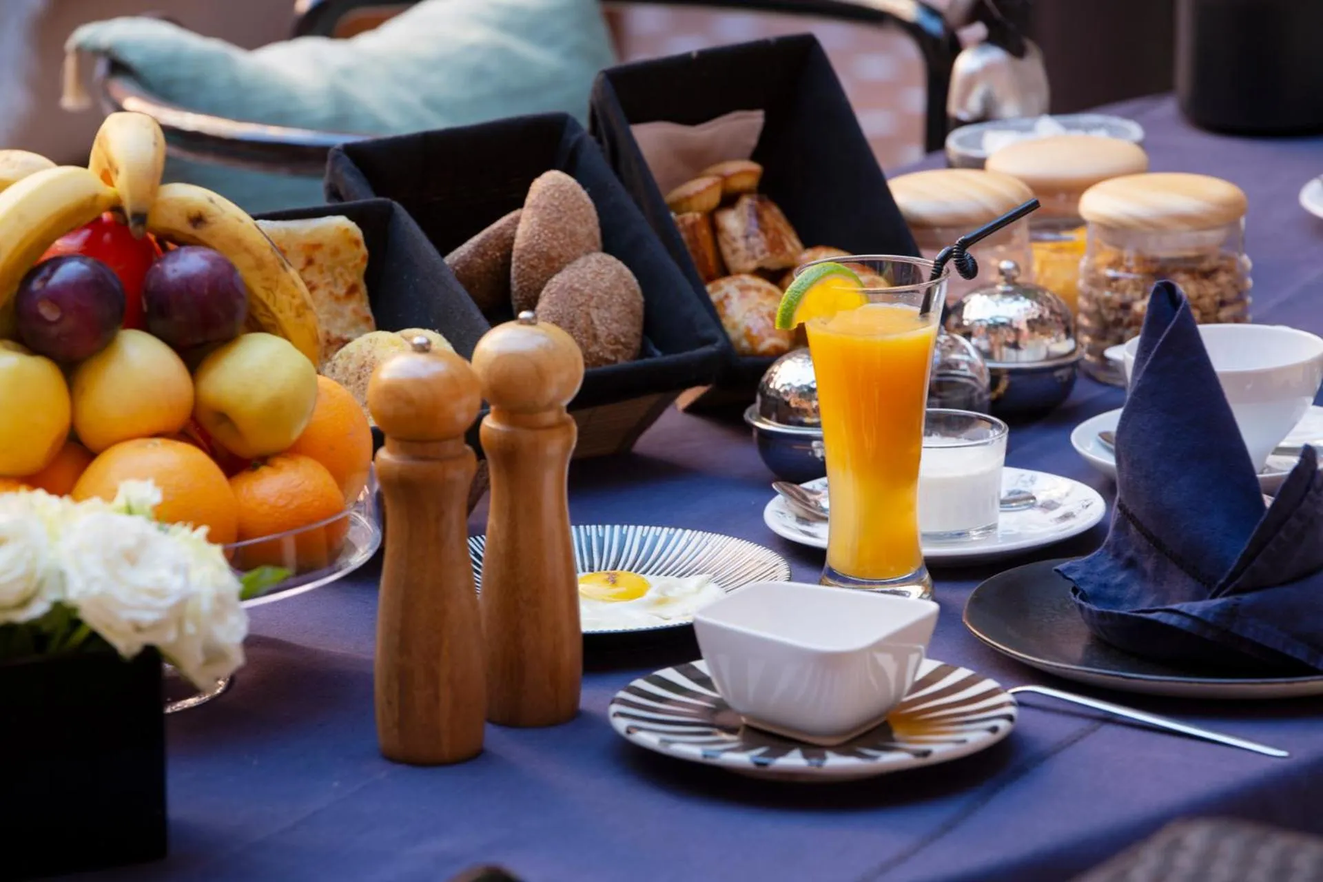 Breakfast in Indian Palace