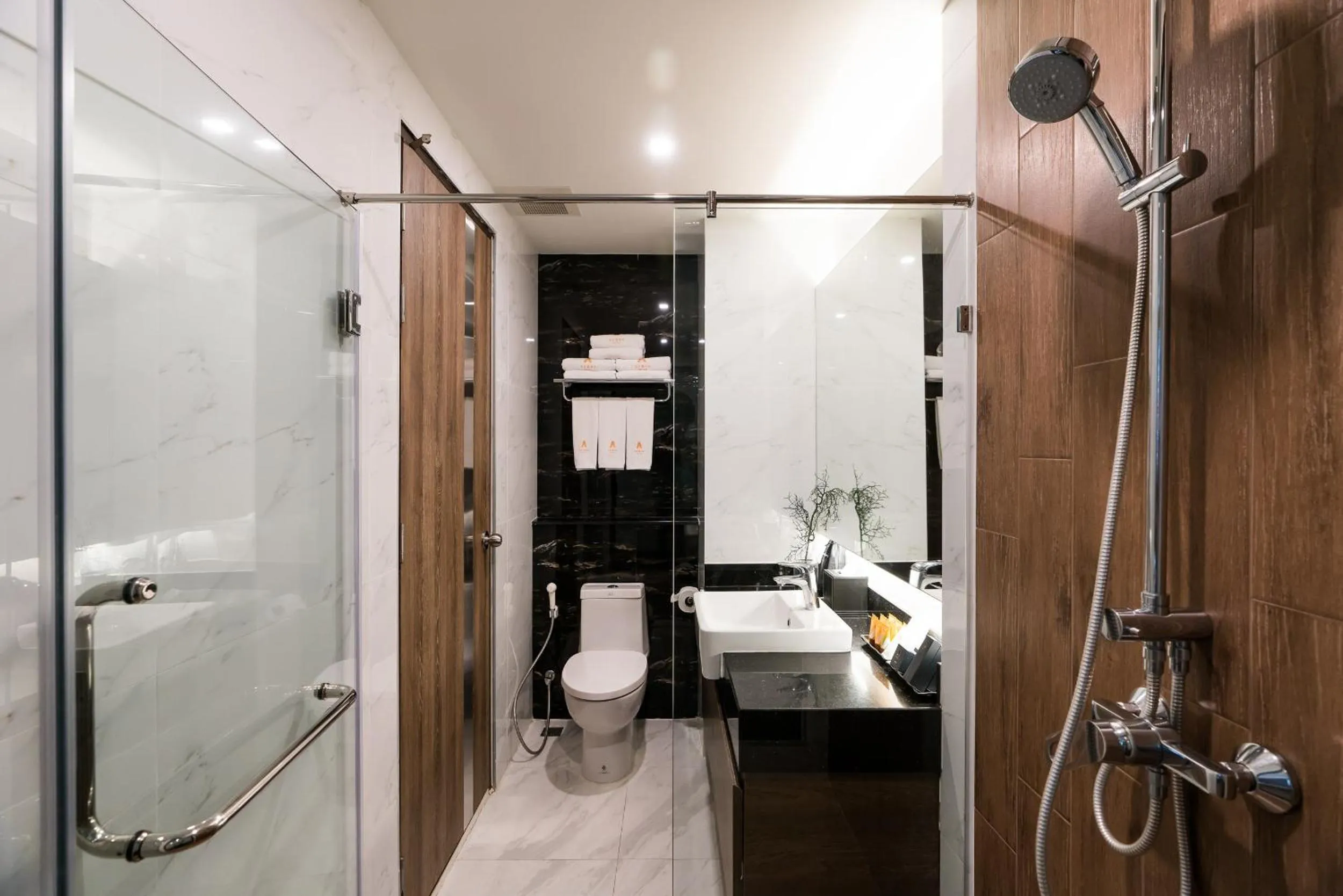 Shower in Acqua Hotel