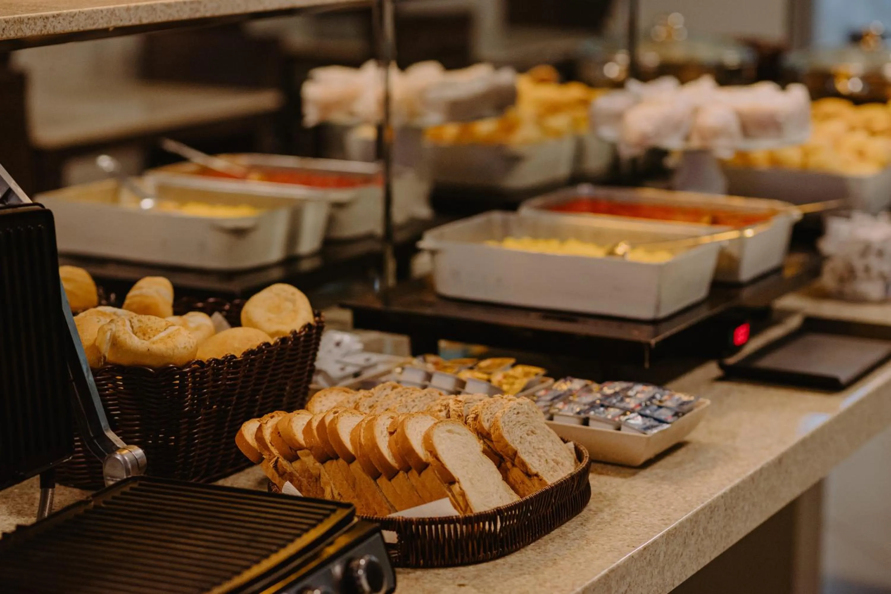 Continental breakfast in Lago Da Palma
