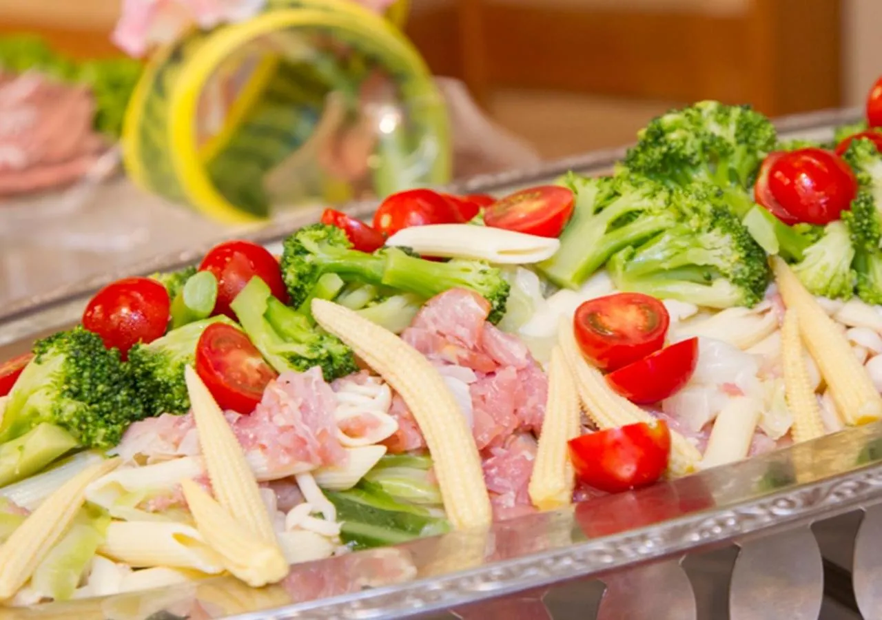 Breakfast in Itoen Hotel New Sakura