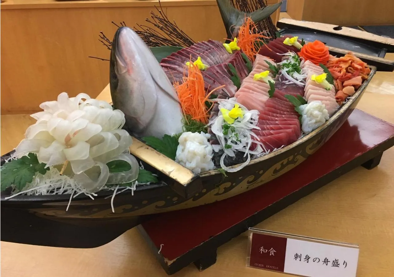 Dinner in Itoen Hotel New Sakura