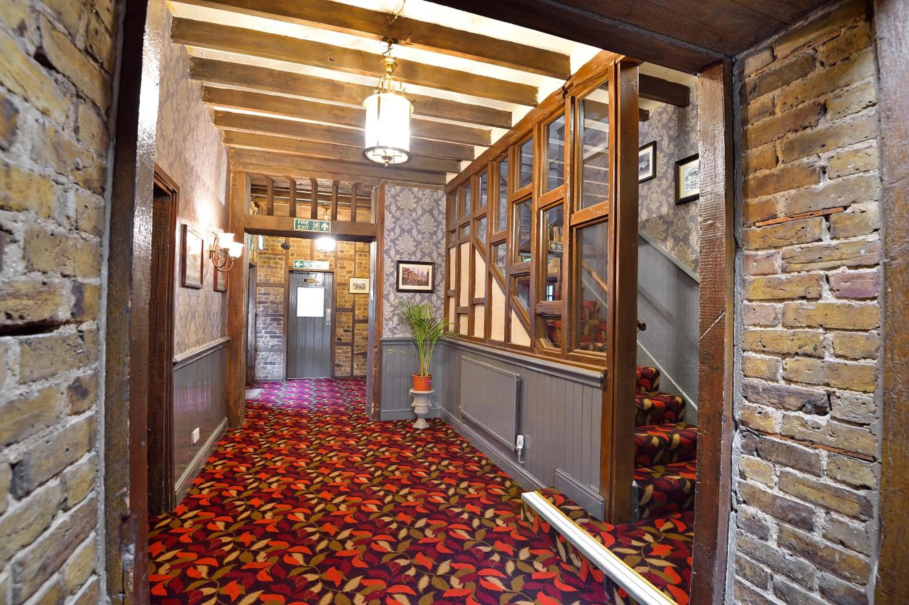 On site in The Royal Victoria and Bull Hotel