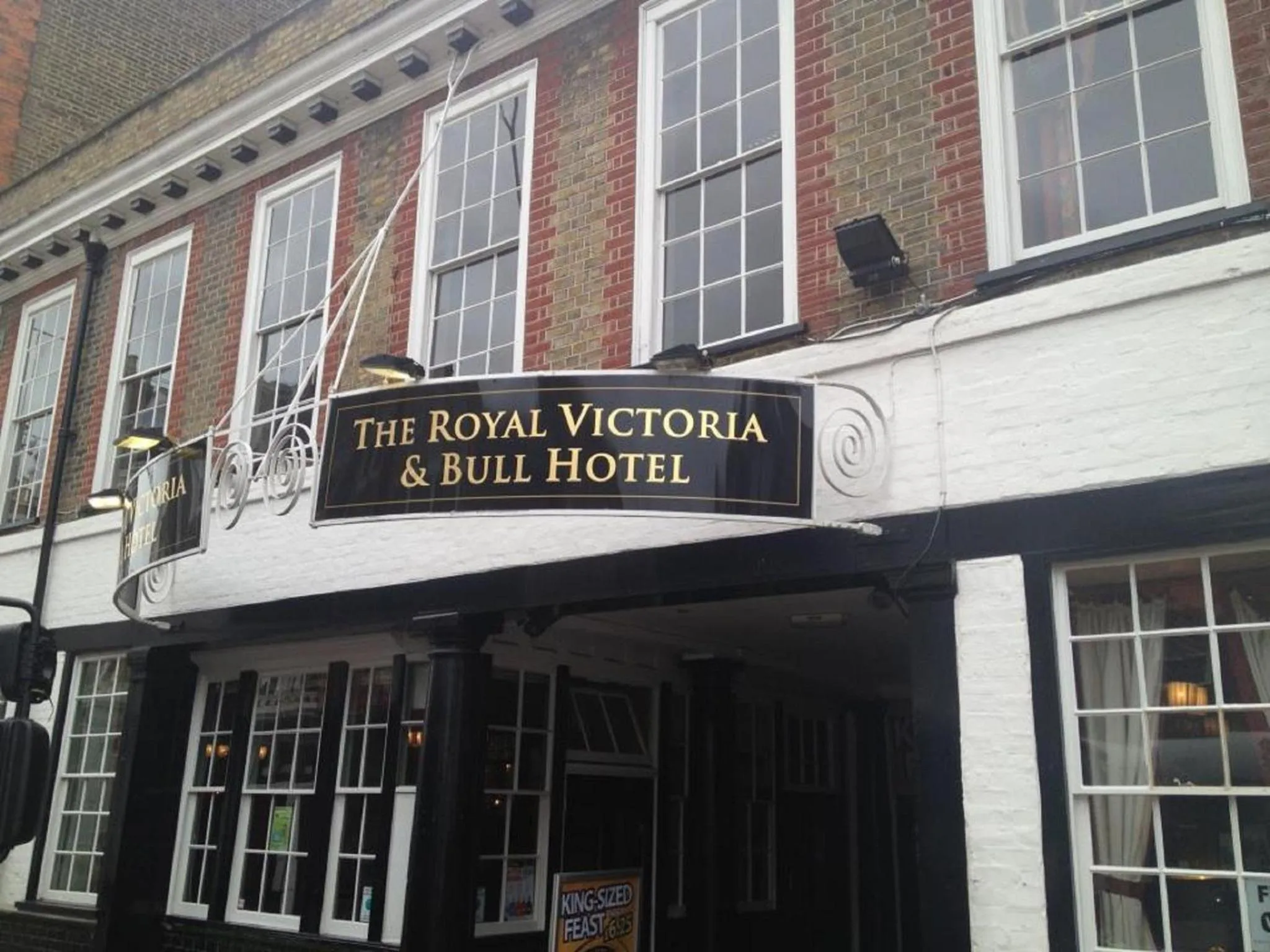 Property building in The Royal Victoria and Bull Hotel