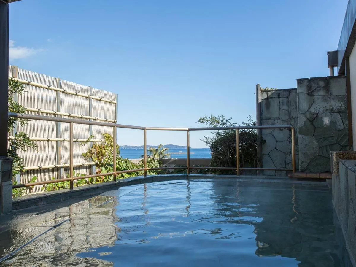Open Air Bath in Hotel Oonoya