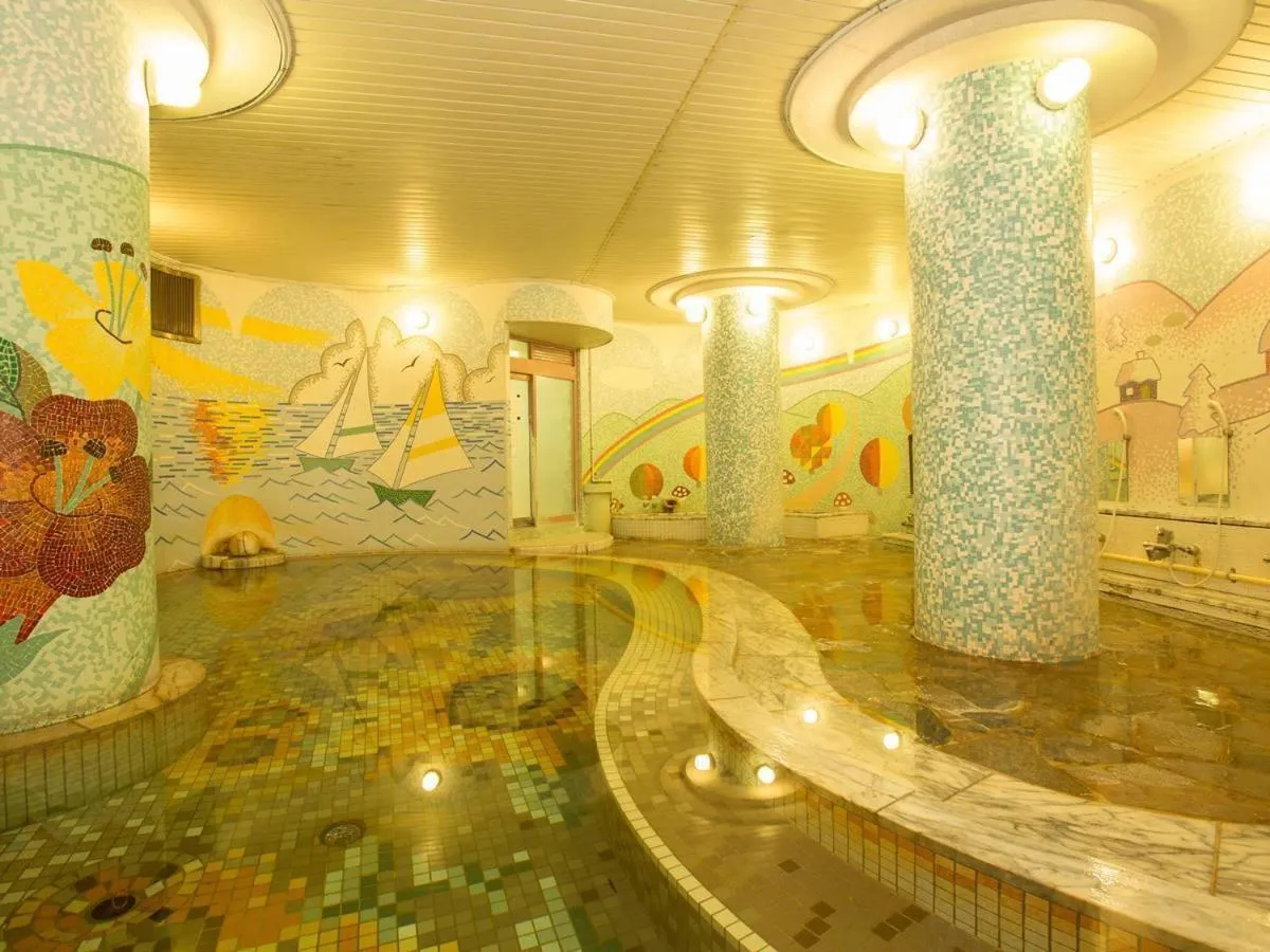 Hot Spring Bath in Hotel Oonoya