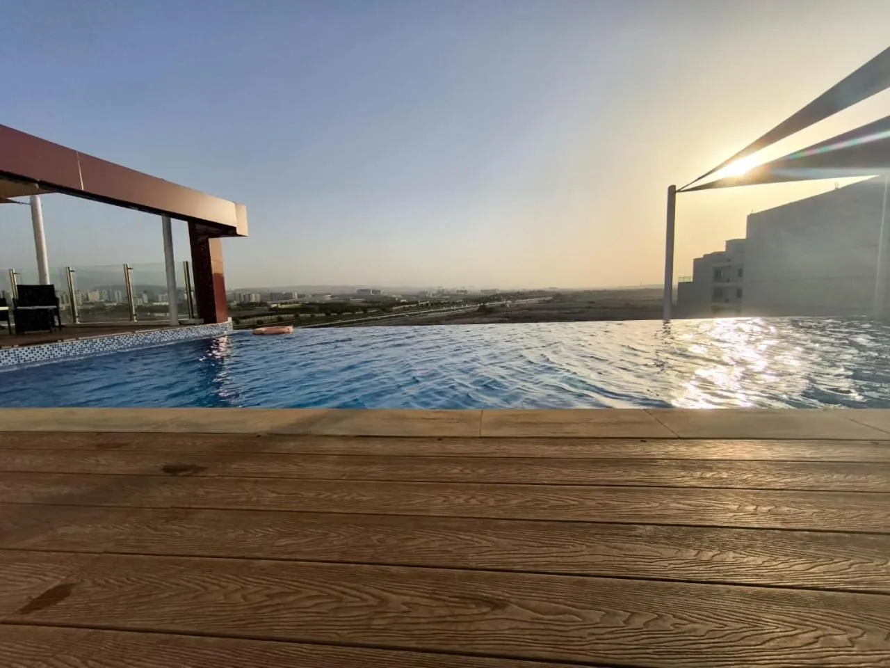 Swimming pool in Carnelian Muscat - Airport Hotel