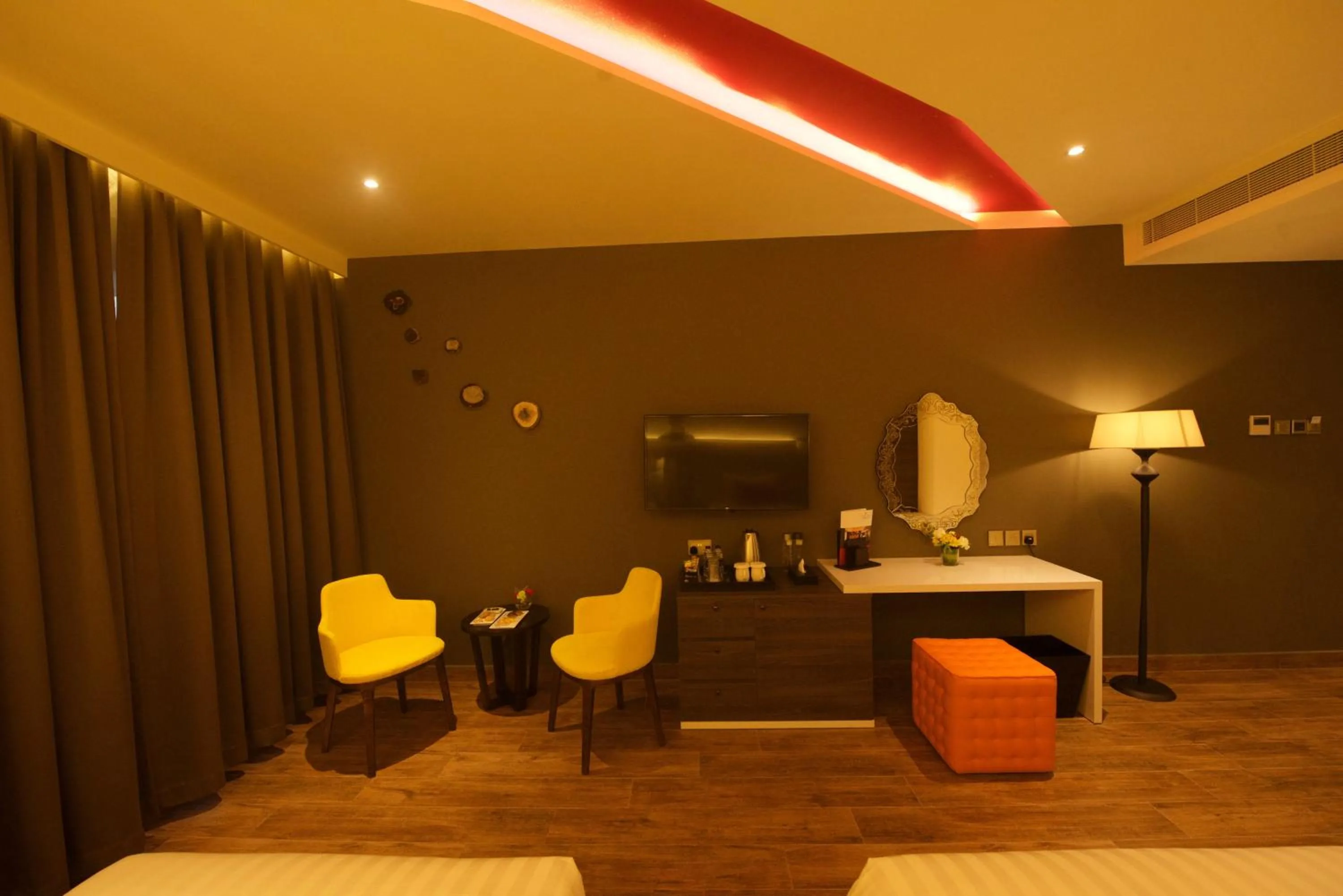 Seating area in Carnelian Muscat - Airport Hotel