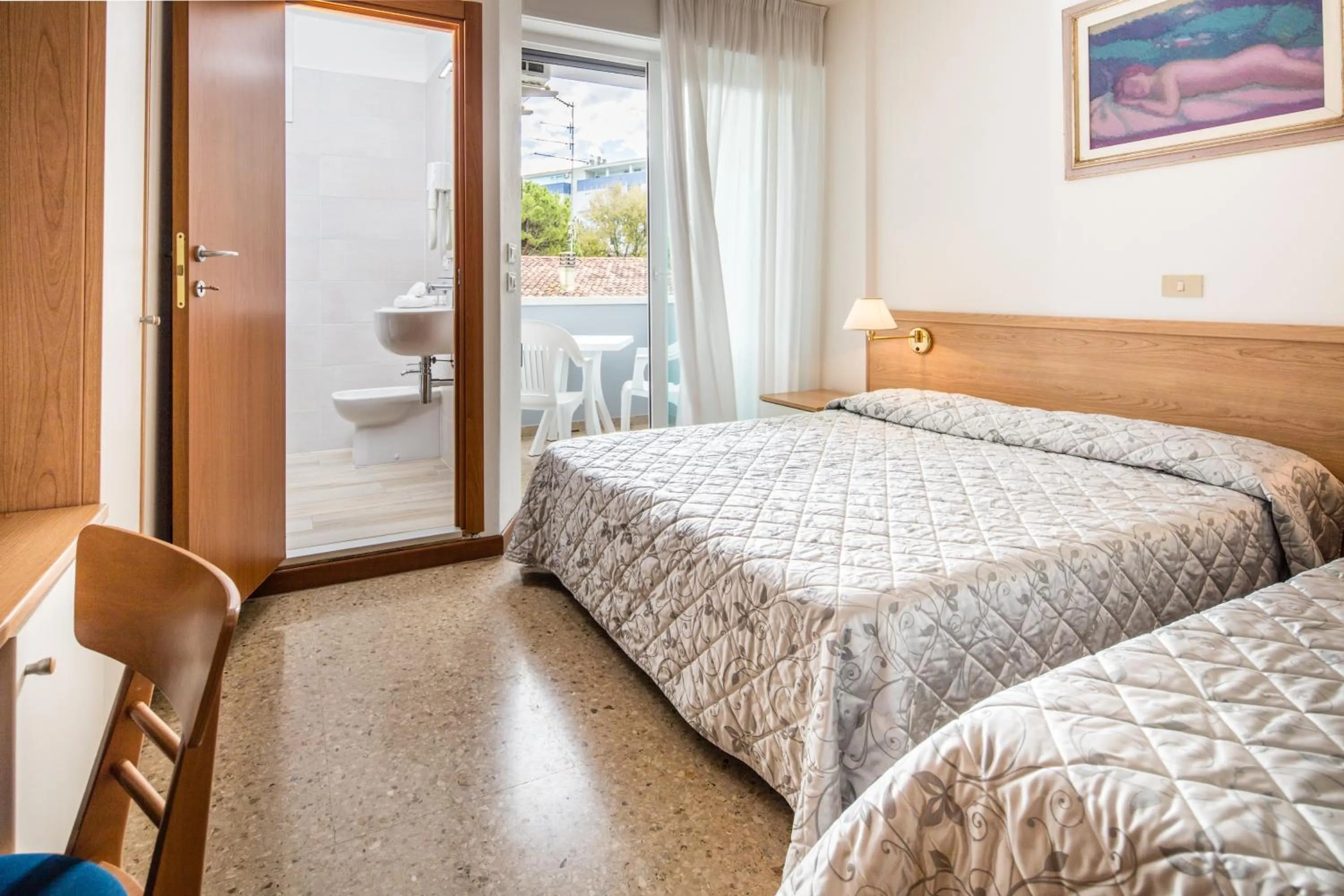 Bed in Hotel Meublè Zenith