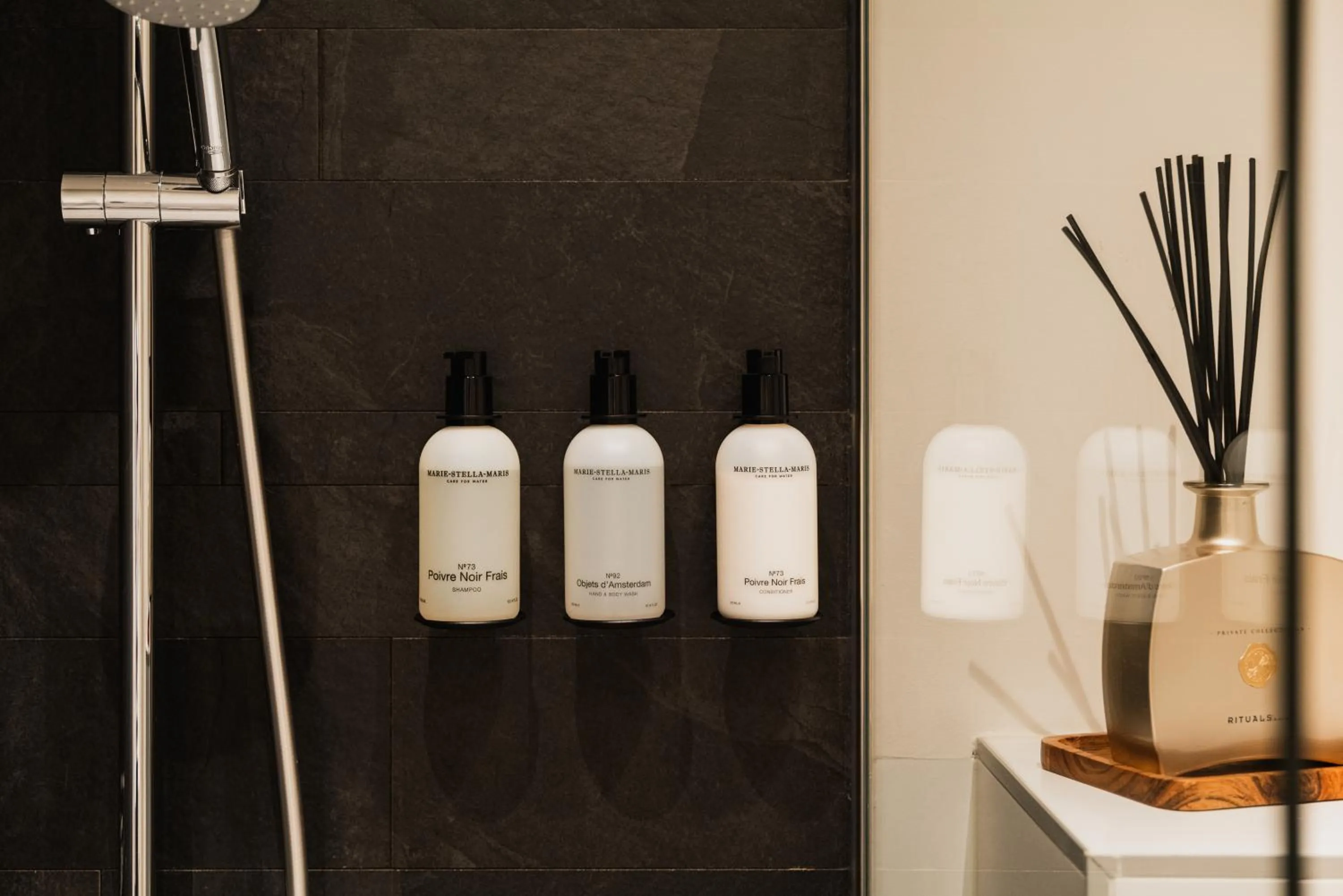 Bathroom in Leidse Square 5 star Luxury Apartment