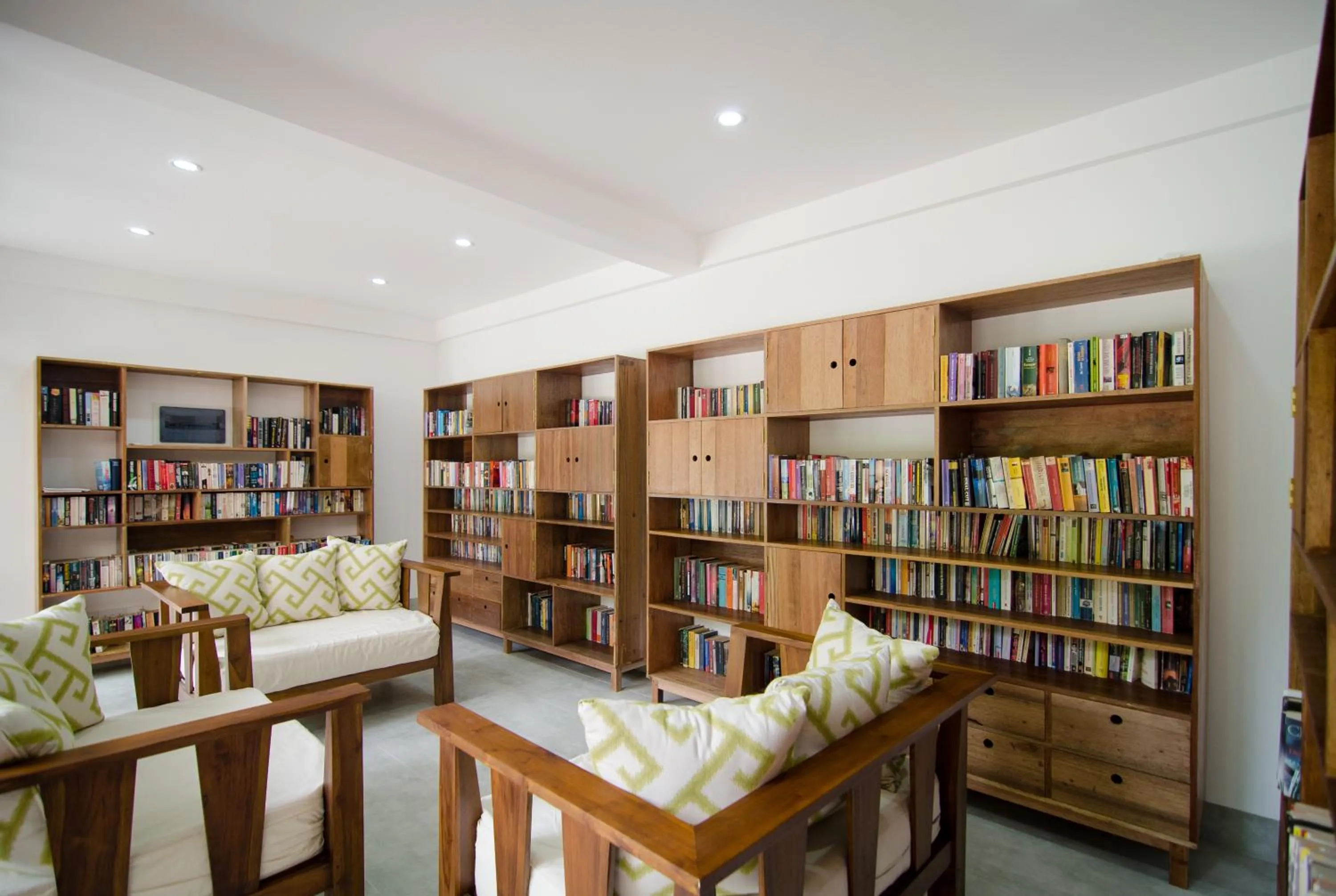 Library in Summer Island Maldives