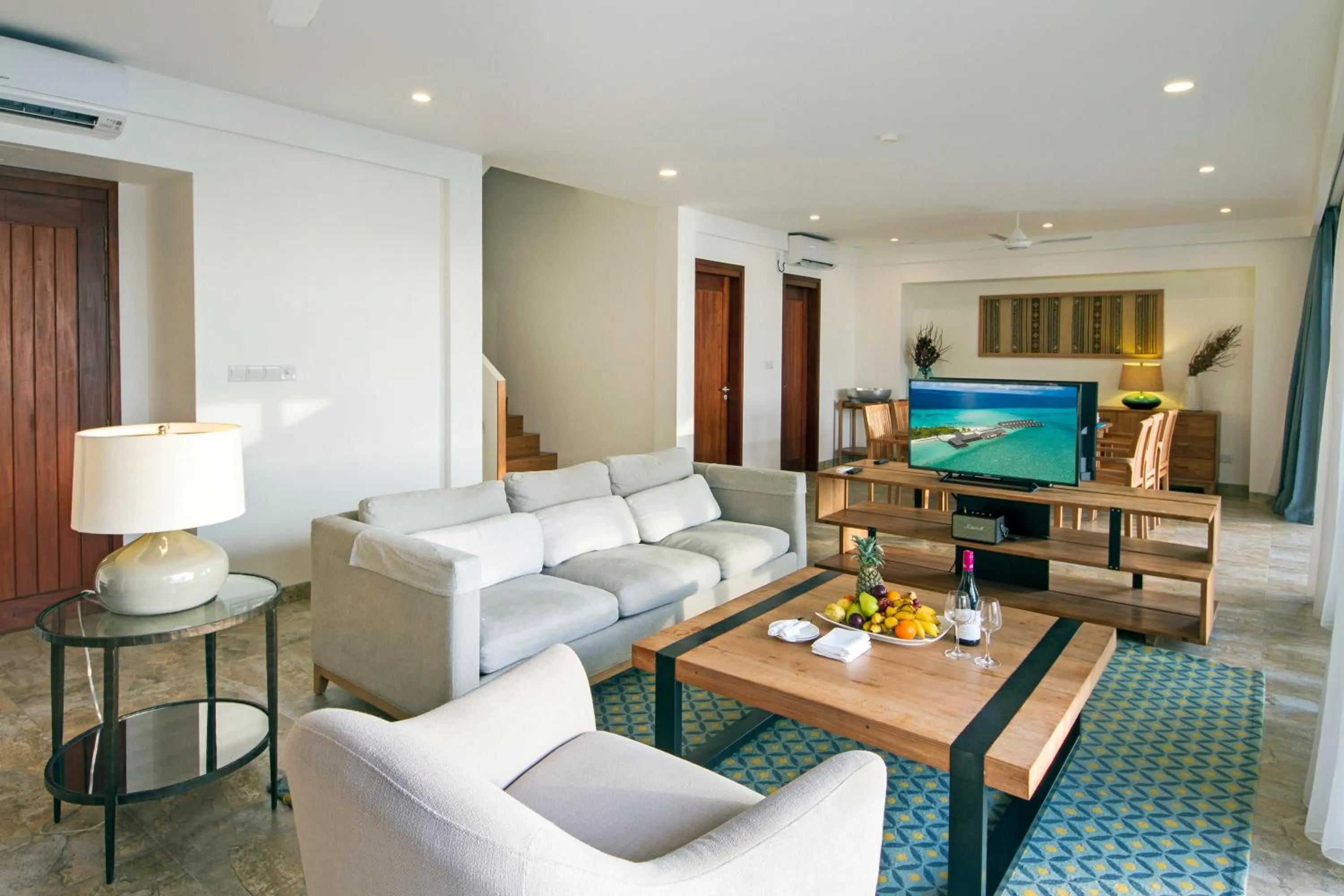 Living room in Summer Island Maldives